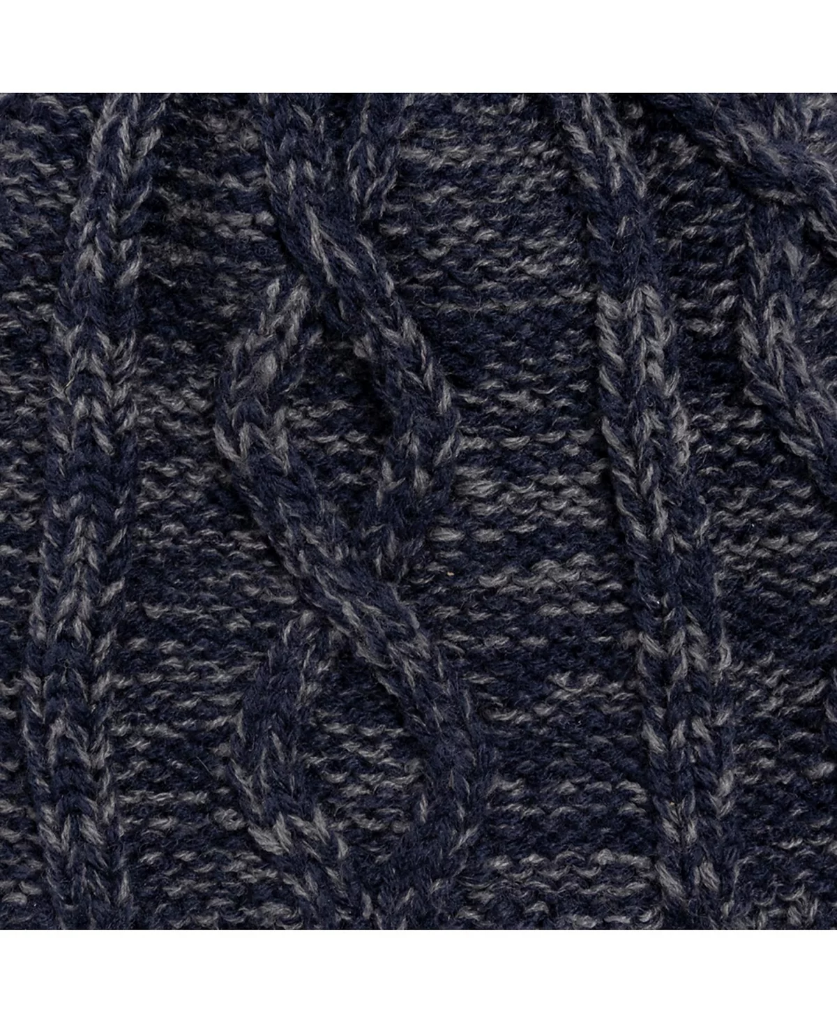 Muk Luks Men's Heat Retainer Beanie, Navy/Blue, One Size