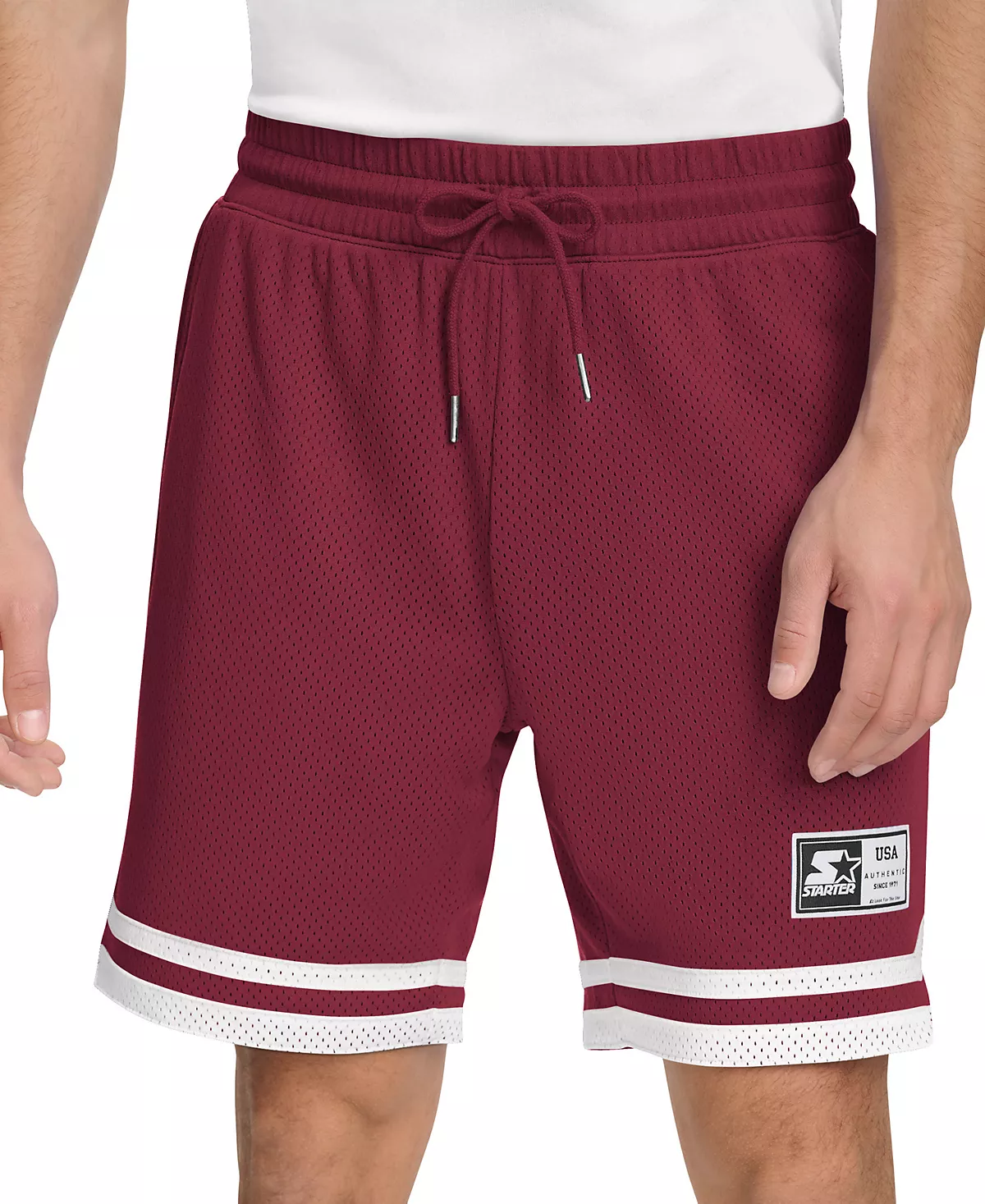 Мужские баскетбольные шорты из сетки классического кроя длиной 8 дюймов 2190₽