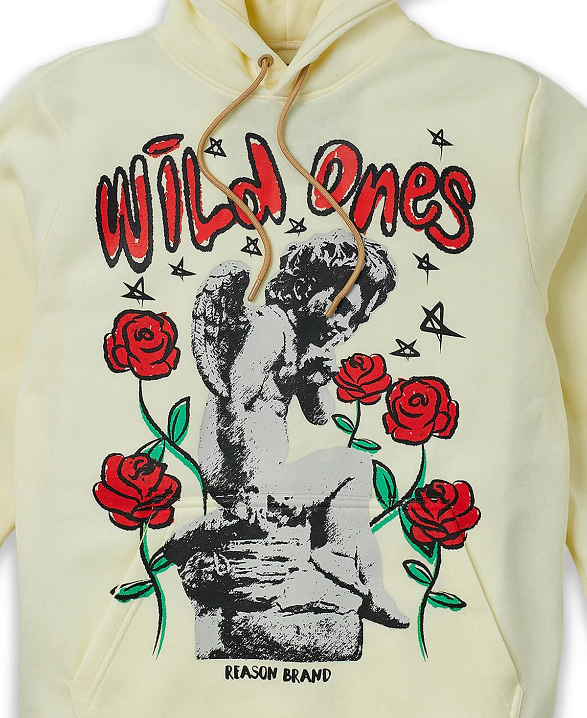 Причина - мужской пуловер с капюшоном Wild Ones Roses