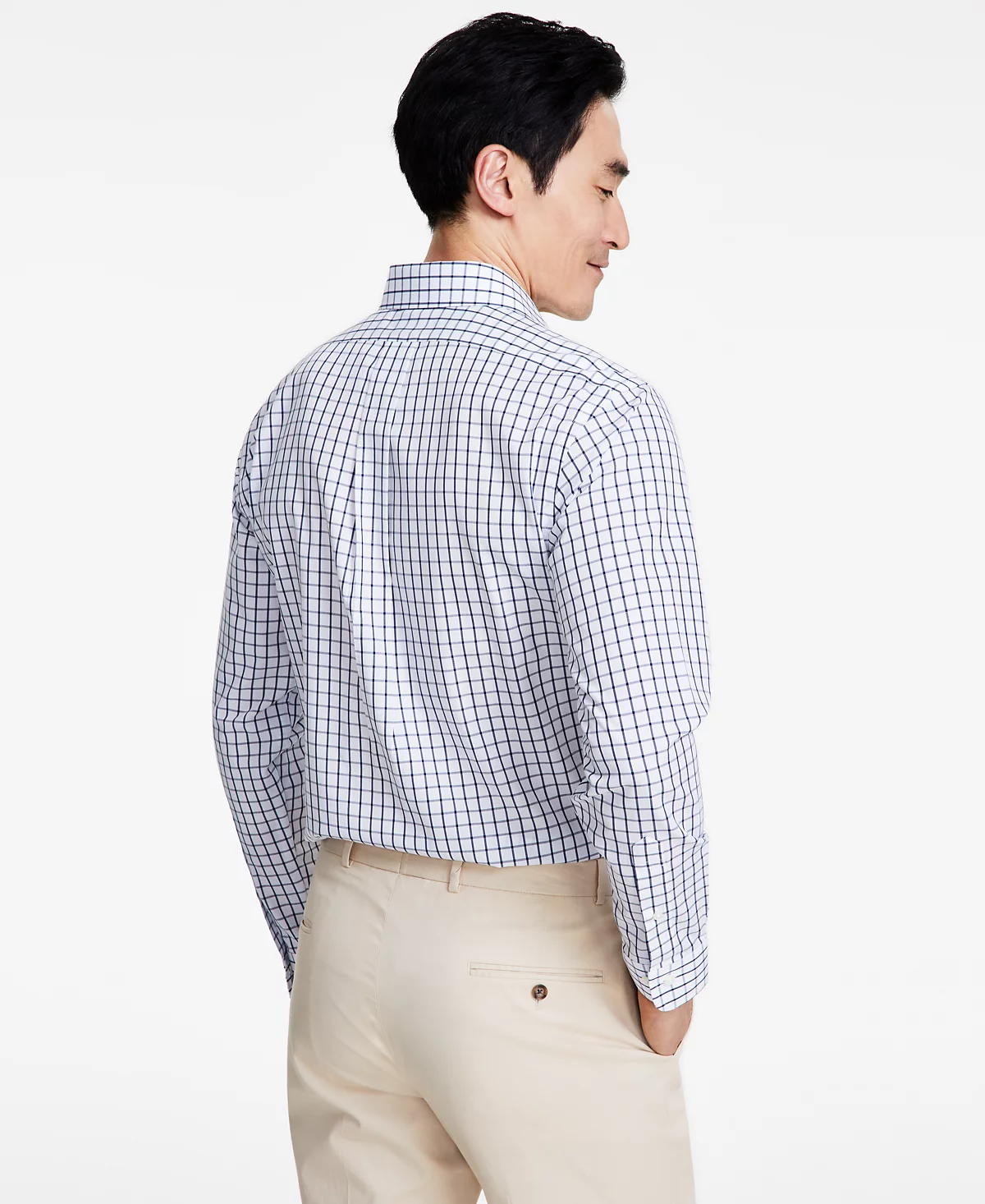 Мужская рубашка B by Brooks Brothers с оконным стеклом обычного покроя от B by Brooks Brothers 8490₽