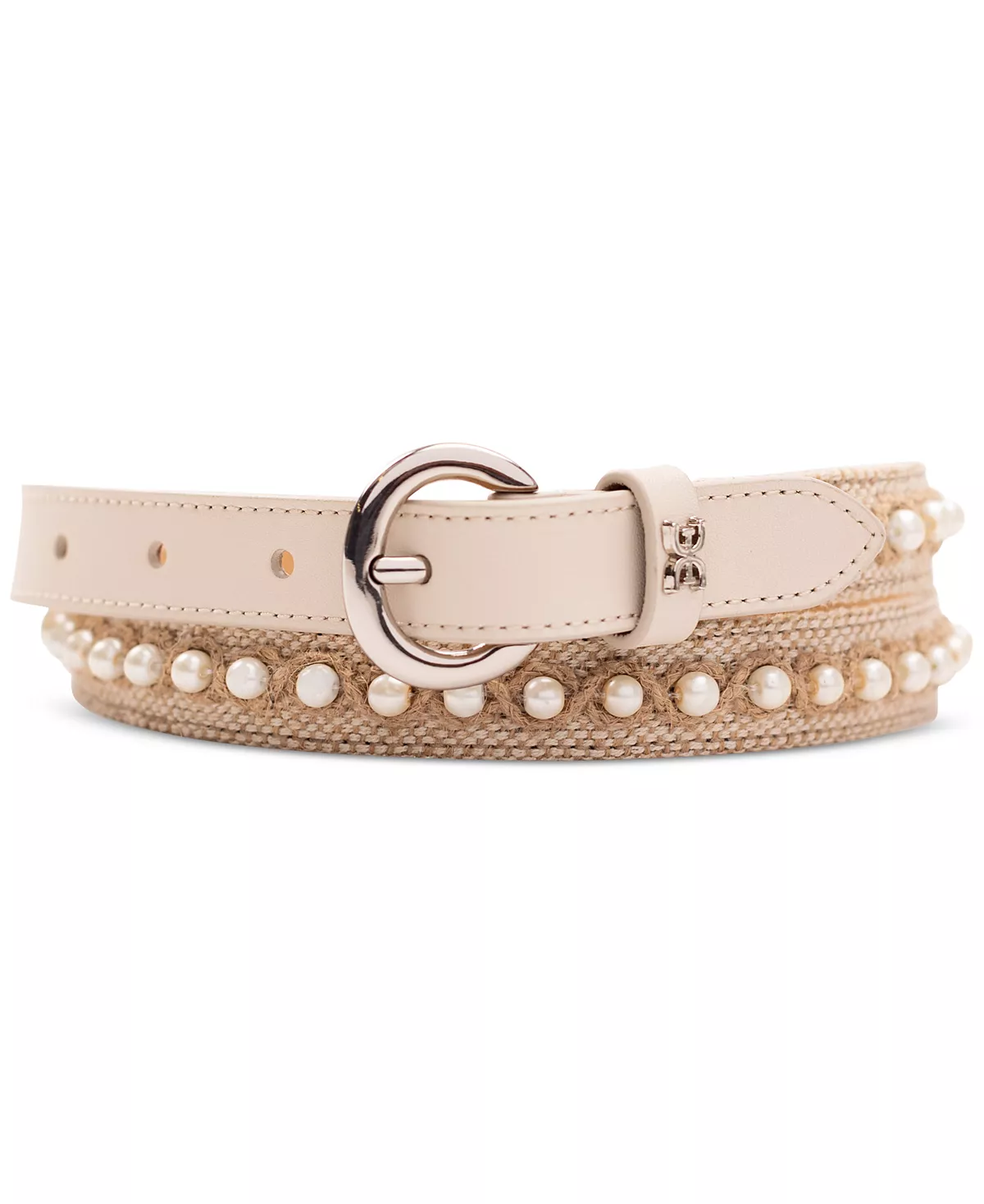 Женский узкий тканый пояс с украшениями 11390₽