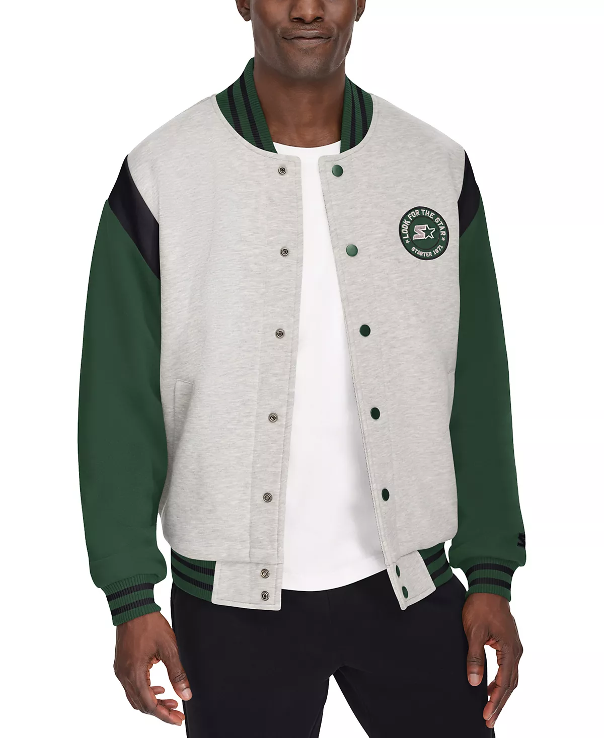 Мужская университетская куртка из плотного флиса в супертяжелом весе 8590₽