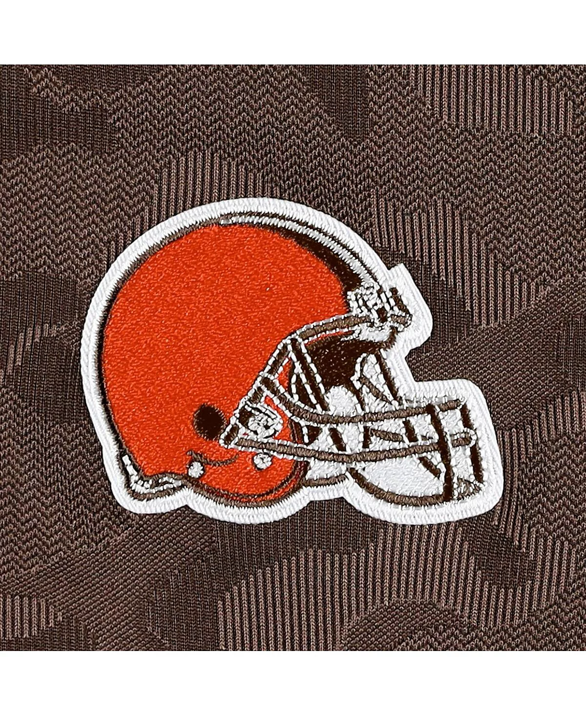 Мужская толстовка Antigua Brown Cleveland Browns Brigade с застежкой-молнией на четверть 12790₽