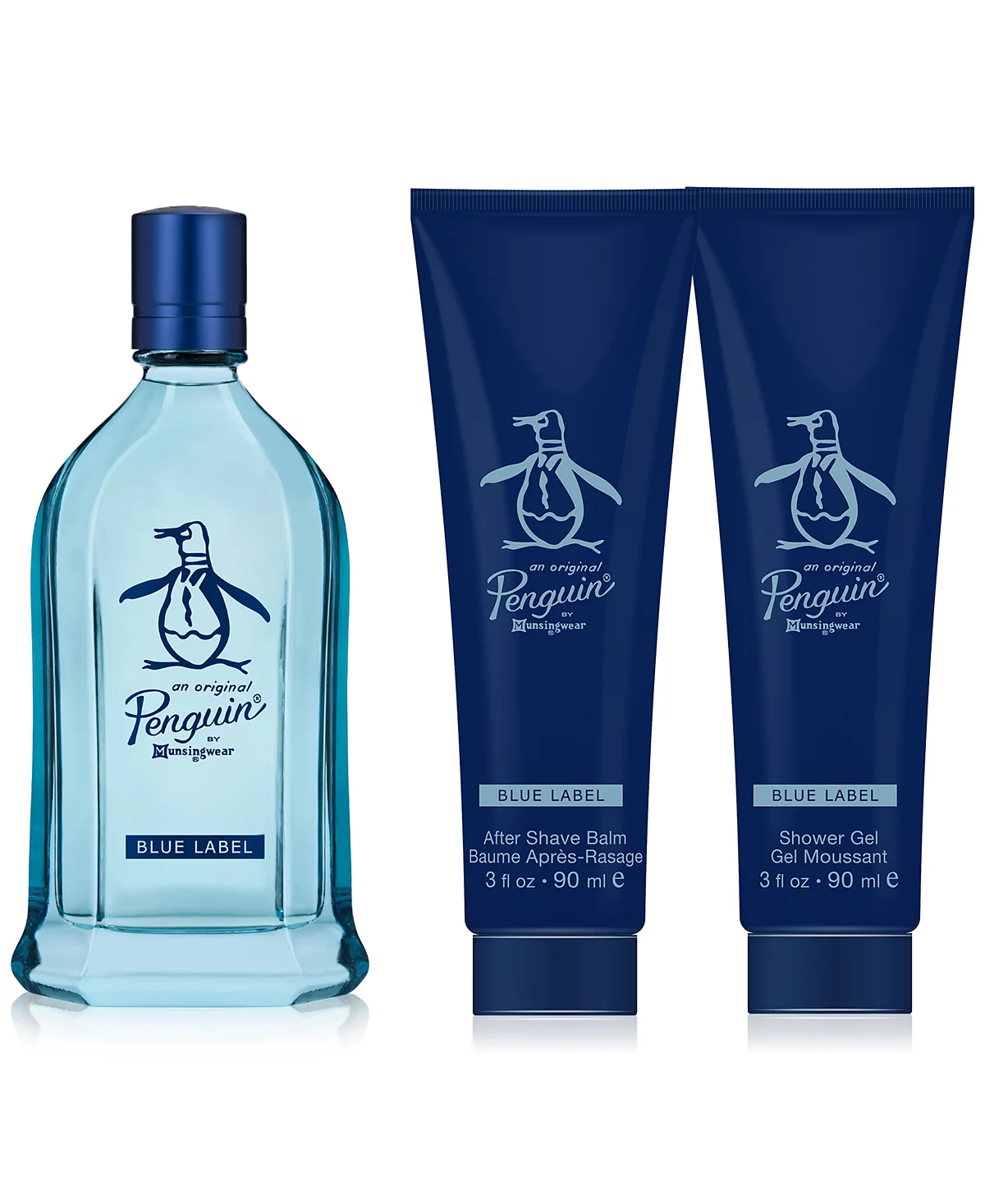 Оригинальный мужской набор Пингвин 3 шт Подарочный набор туалетной воды Blue Label 17090₽