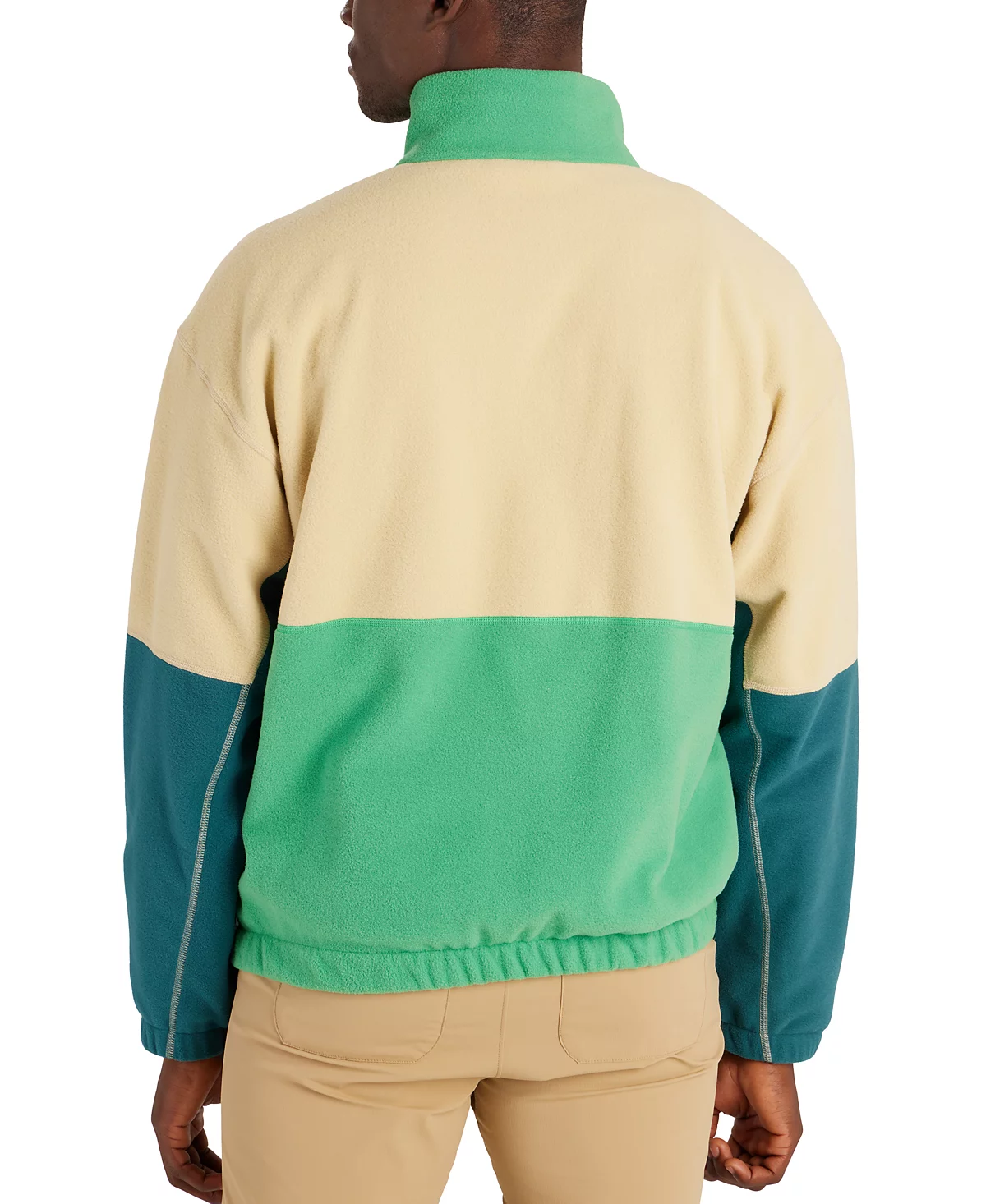 Мужская толстовка Marmot в стиле рок в стиле ретро с цветными вставками на молнии 1/2