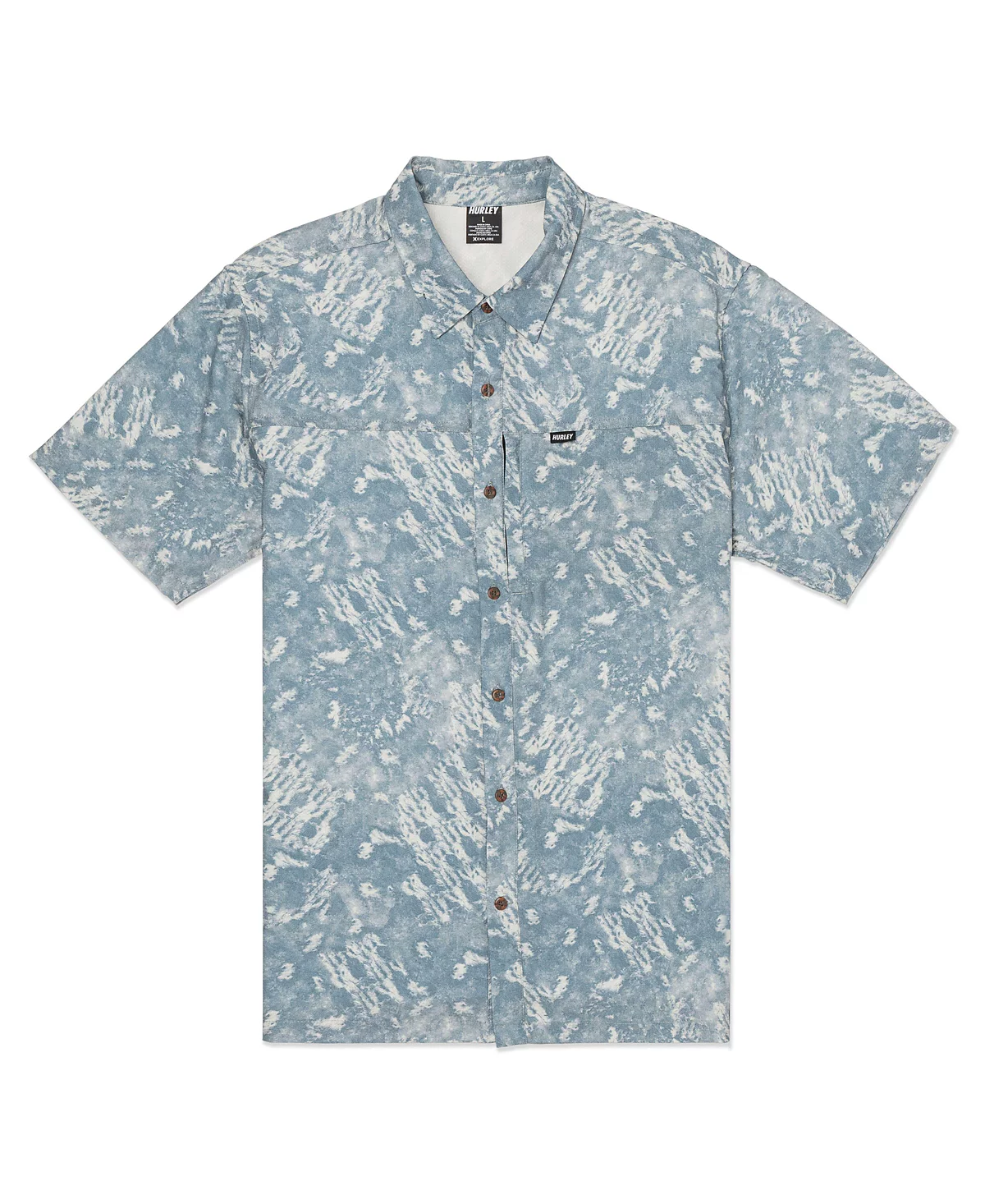 Мужская рубашка Hurley H2O-DRI Rincon Sierra с коротким рукавом 7390₽