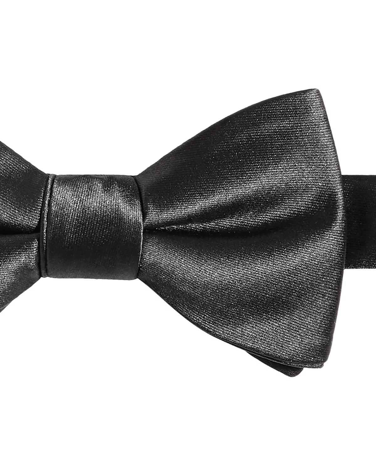 Мужской однотонный галстук-бабочка из коллекции Tayion черный с золотом 8890₽