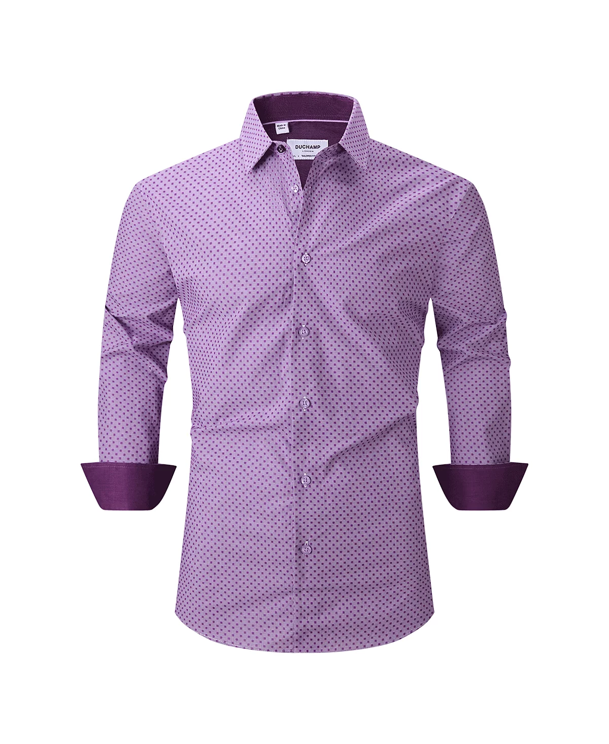 Мужская нарядная рубашка в клетку Duchamp London 23790₽