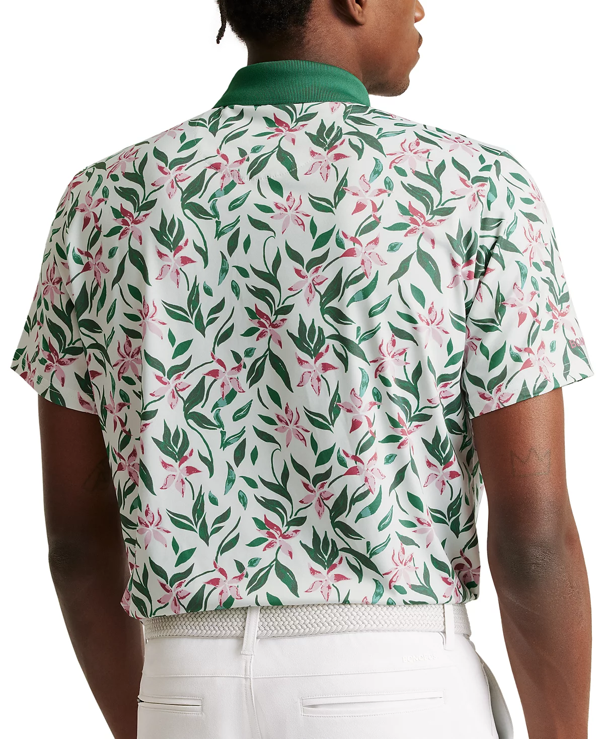 Мужская рубашка поло для гольфа Bonobos Performance с цветочным принтом 5890₽
