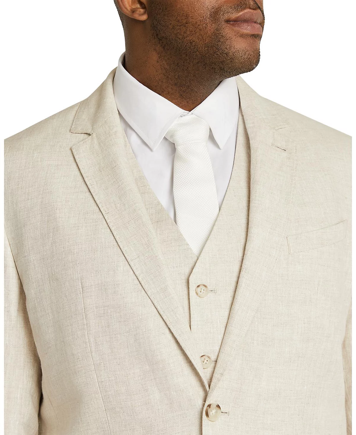 Льняной пиджак от костюма Джонни Бигга Big - Tall Hemsworth 37890₽