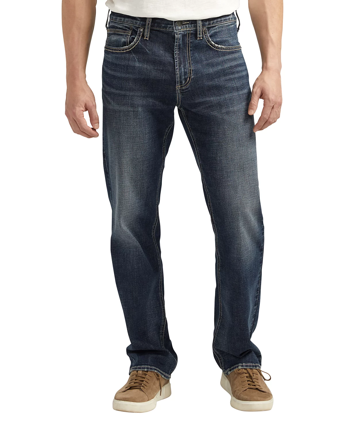 Мужские джинсы прямого кроя Grayson Classic Fit от Silver Jeans Co.