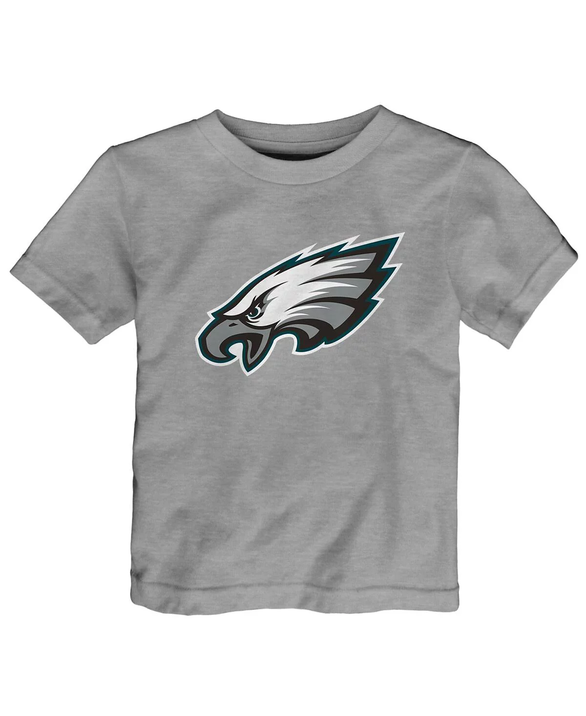 Футболка с логотипом начальной школы Philadelphia Eagles для маленьких мальчиков и девочек Heather Gray 2890₽