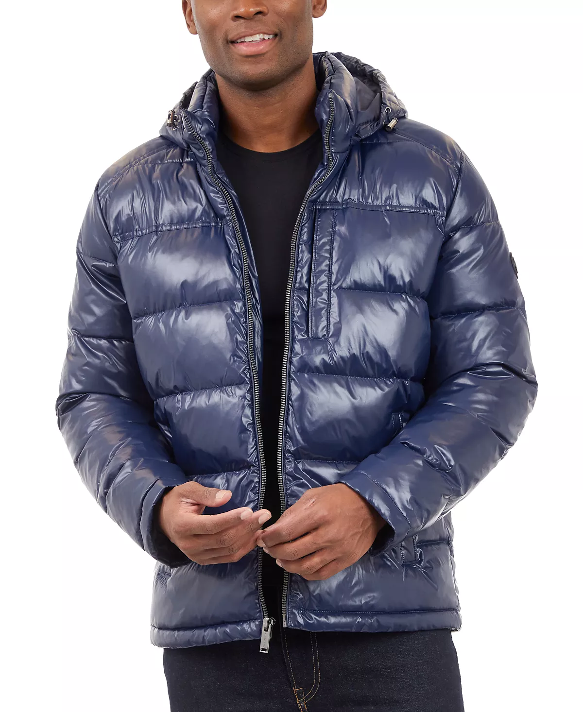 Мужская блестящая куртка-фугу 25690₽