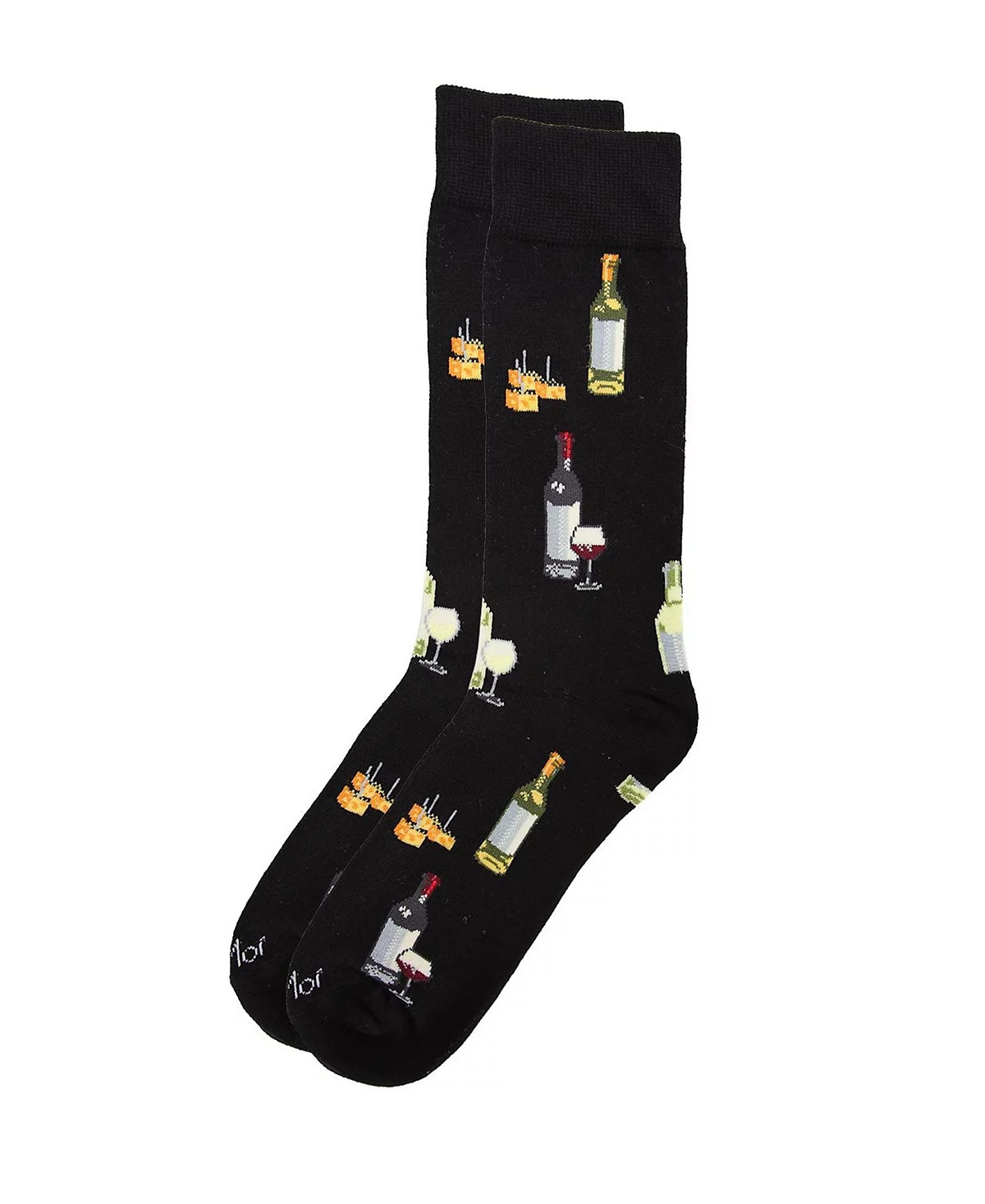 Мужские носки MeMoi с вином и сыром, новинка от Crew Socks