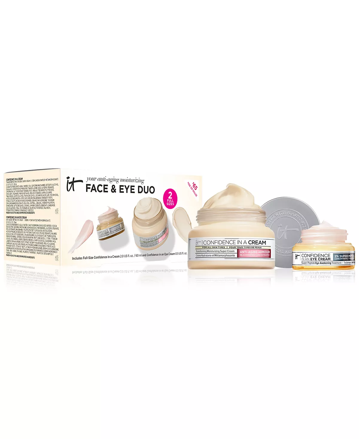 2 шт Набор увлажняющих кремов для лица и глаз 12390₽