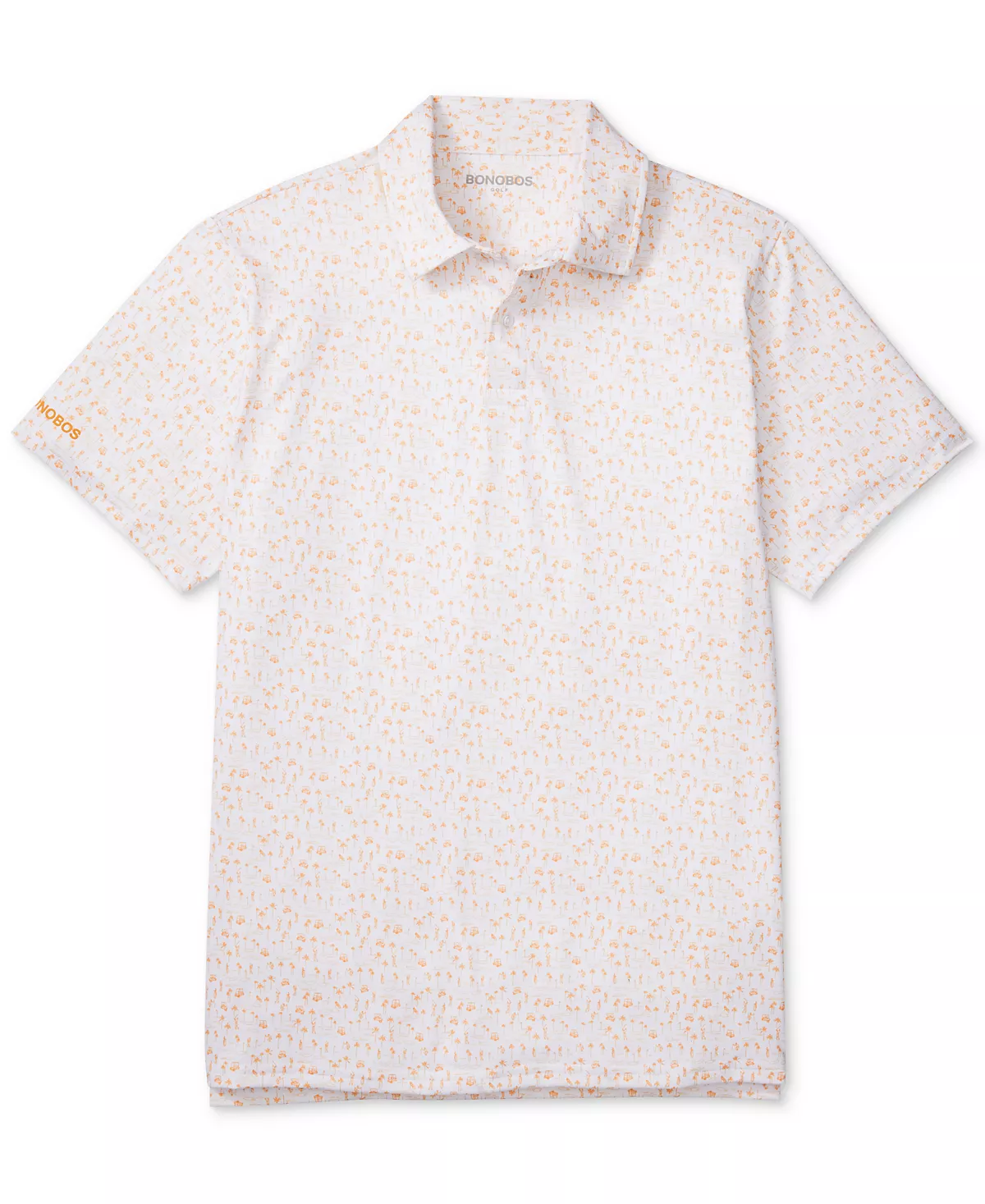 Мужская рубашка поло Performance Palm с графическим рисунком