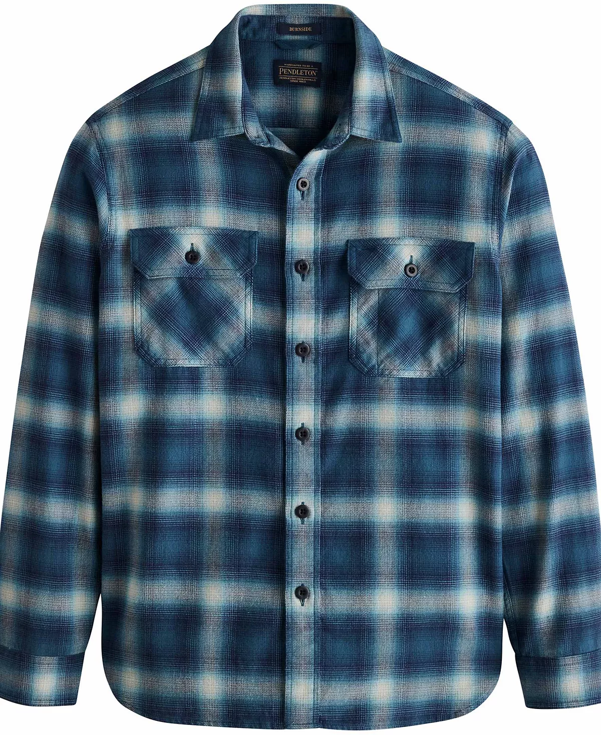 Мужская фланелевая рубашка из хлопка Burnside 11390₽