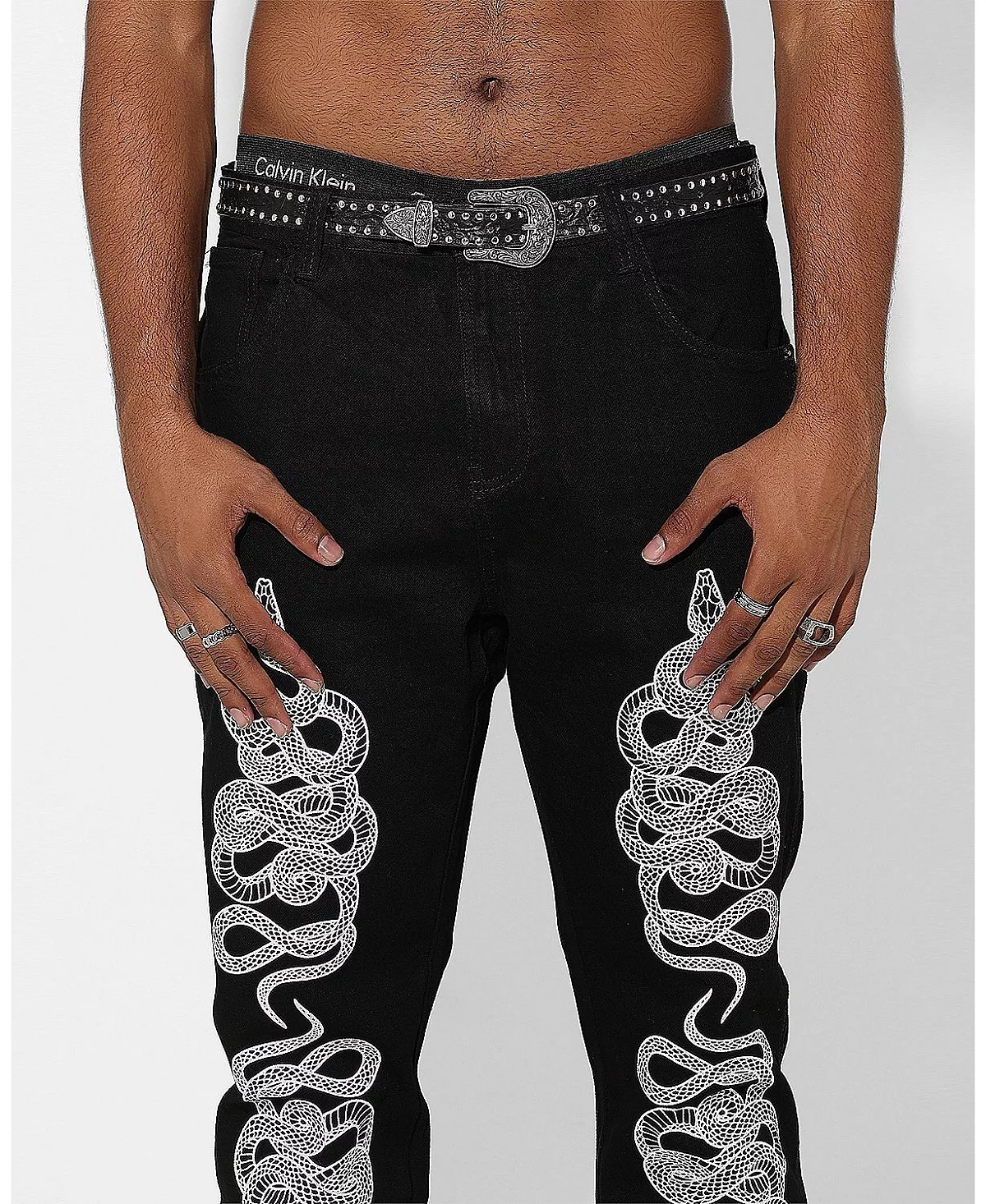 Мужские расслабленные джинсы Death Adder 18290₽