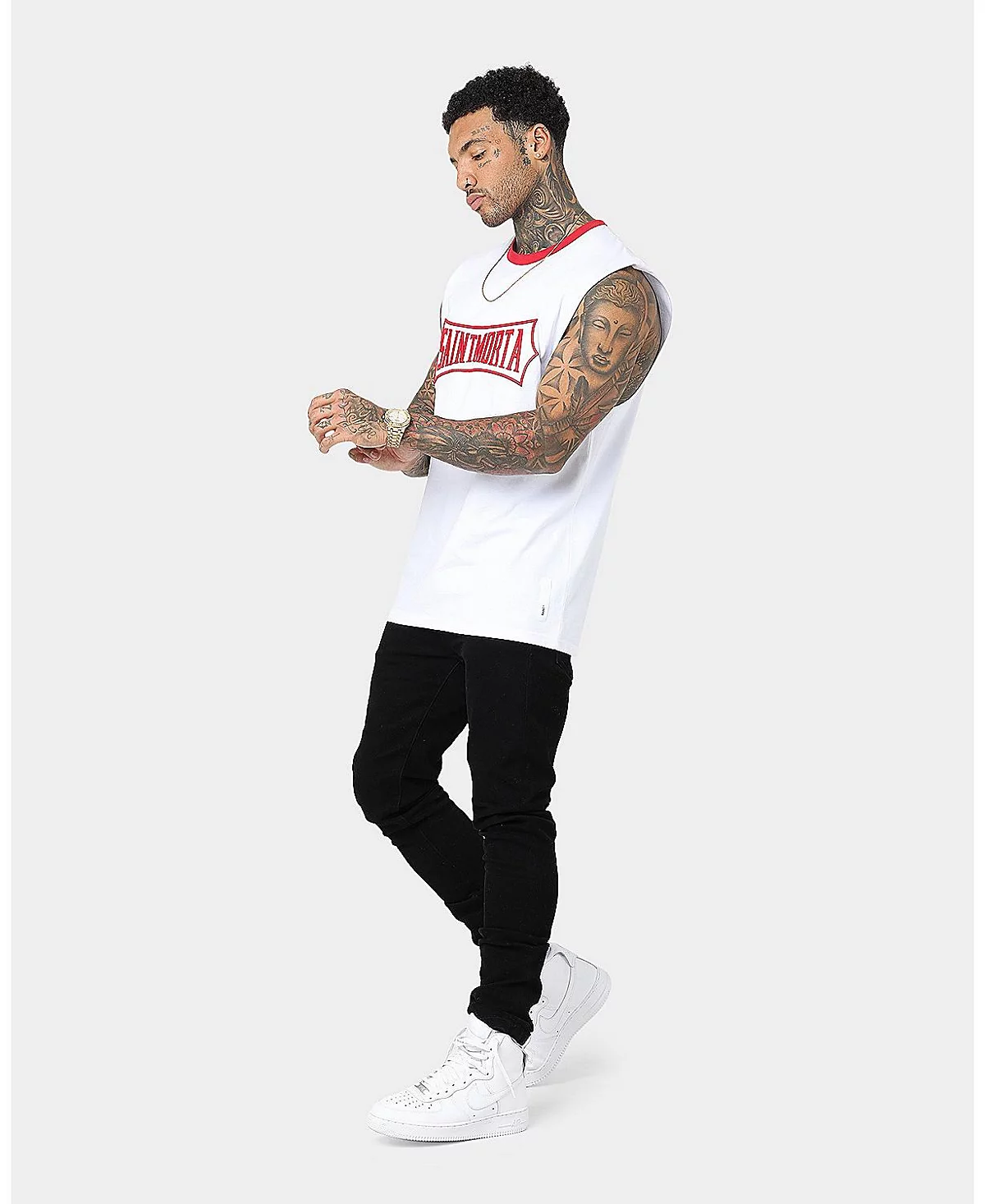 Мужская футболка для торжественной церемонии SAINT MORTA Oversize Muscle Tee 7990₽