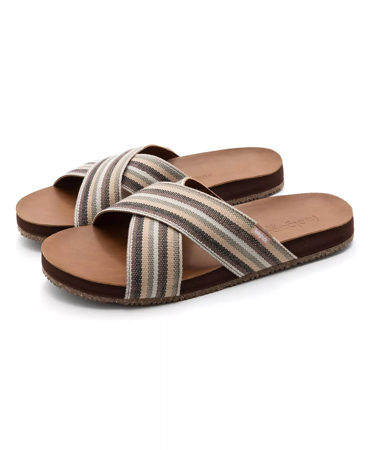 Женские босоножки-лодочки Zensole Cascades из искусственной кожи с двойным ремешком