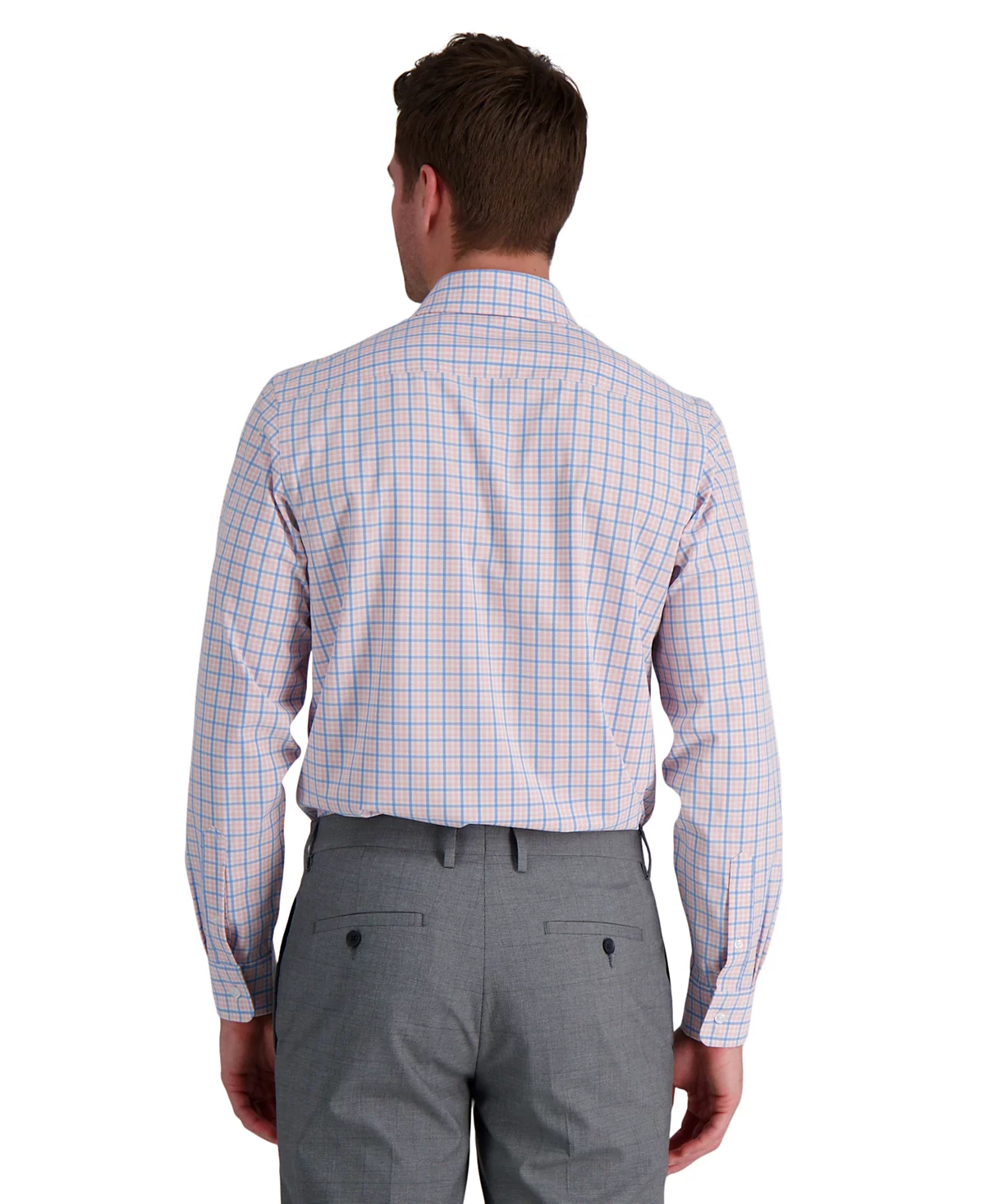 Мужская приталенная рубашка Smart Wash® от Haggar®