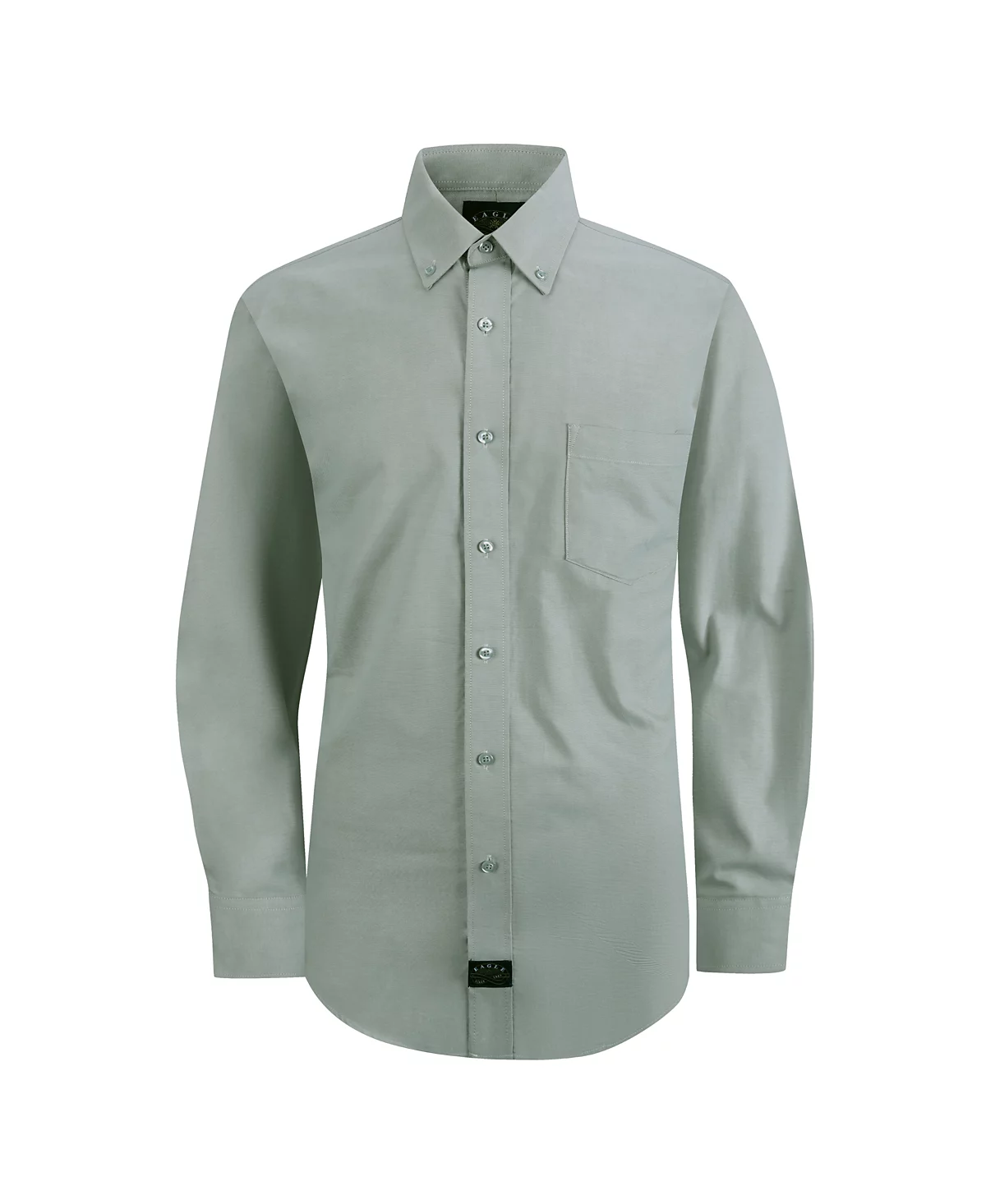 Мужская оксфордская рубашка Eagle с узким вырезом и эластичной горловиной 11290₽