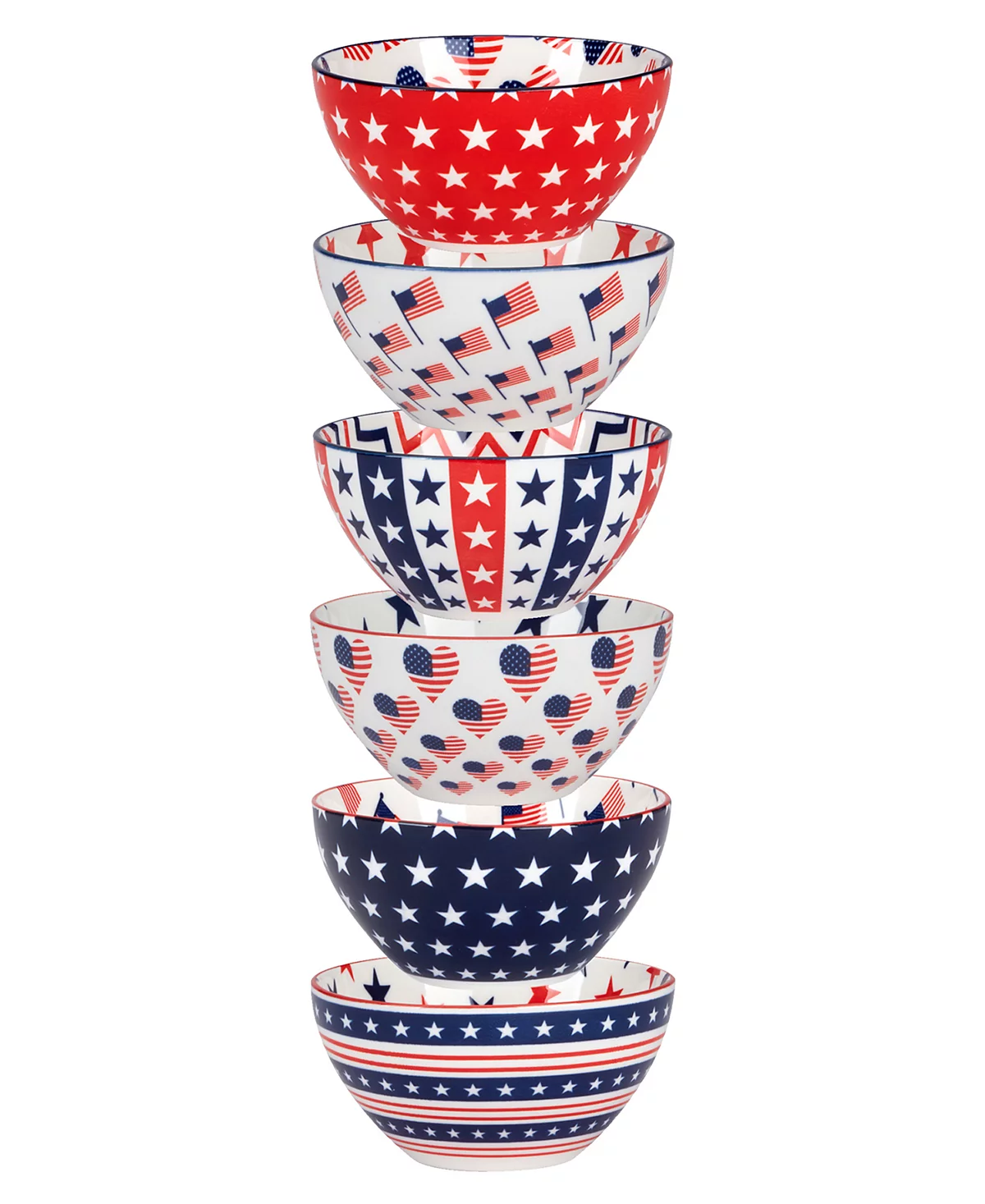 Сертифицированный Международный патриотический набор из 6 чаш