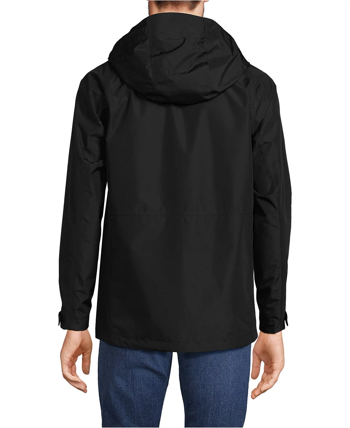 Мужская водонепроницаемая упаковываемая дождевальная куртка Squall от Lands End для мужчин 24690₽