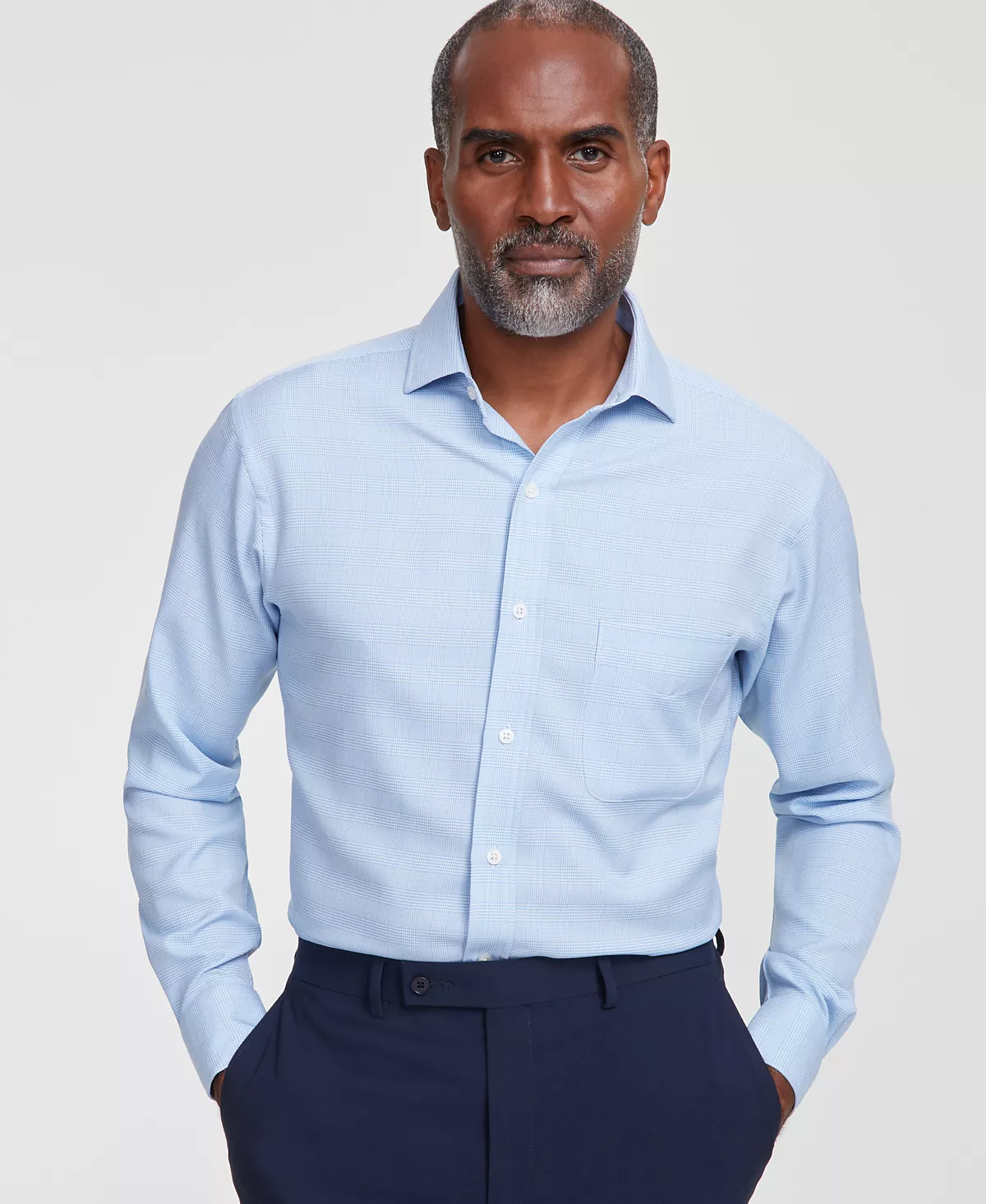 Мужская рубашка в клетку Glover созданная для Macys 4790₽