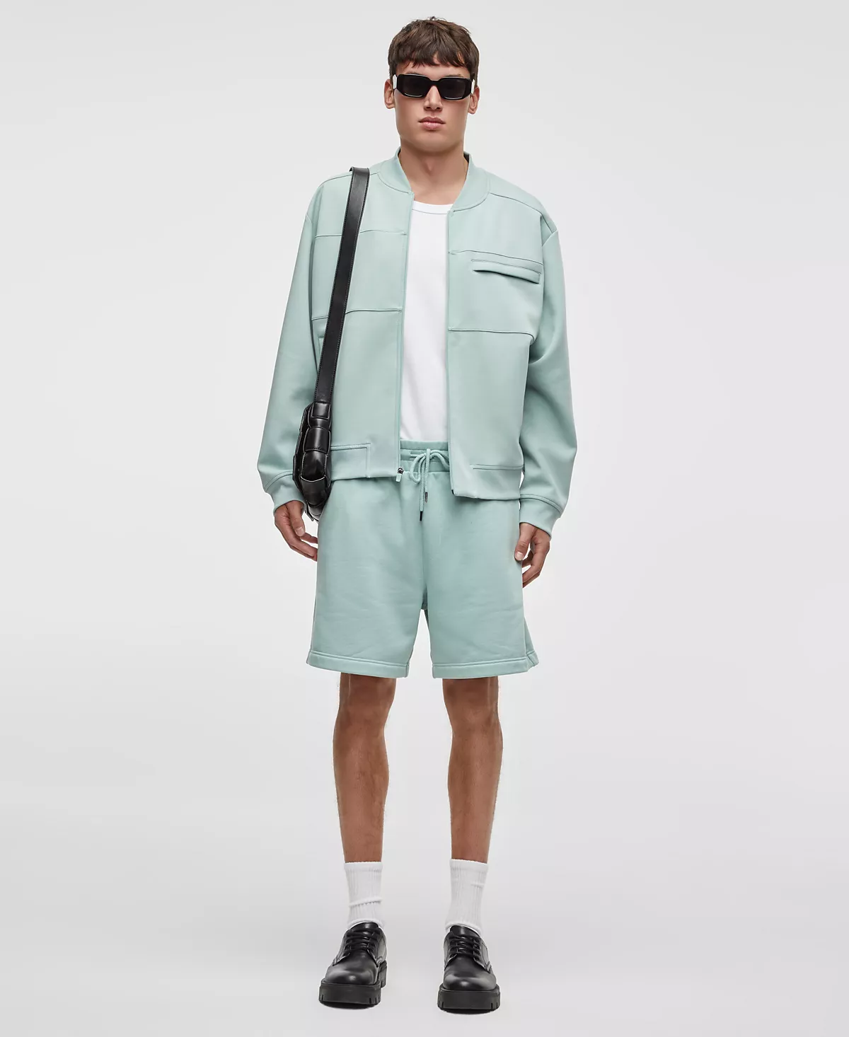 Мужская спортивная куртка обычного покроя на молнии созданная для Macys 15090₽