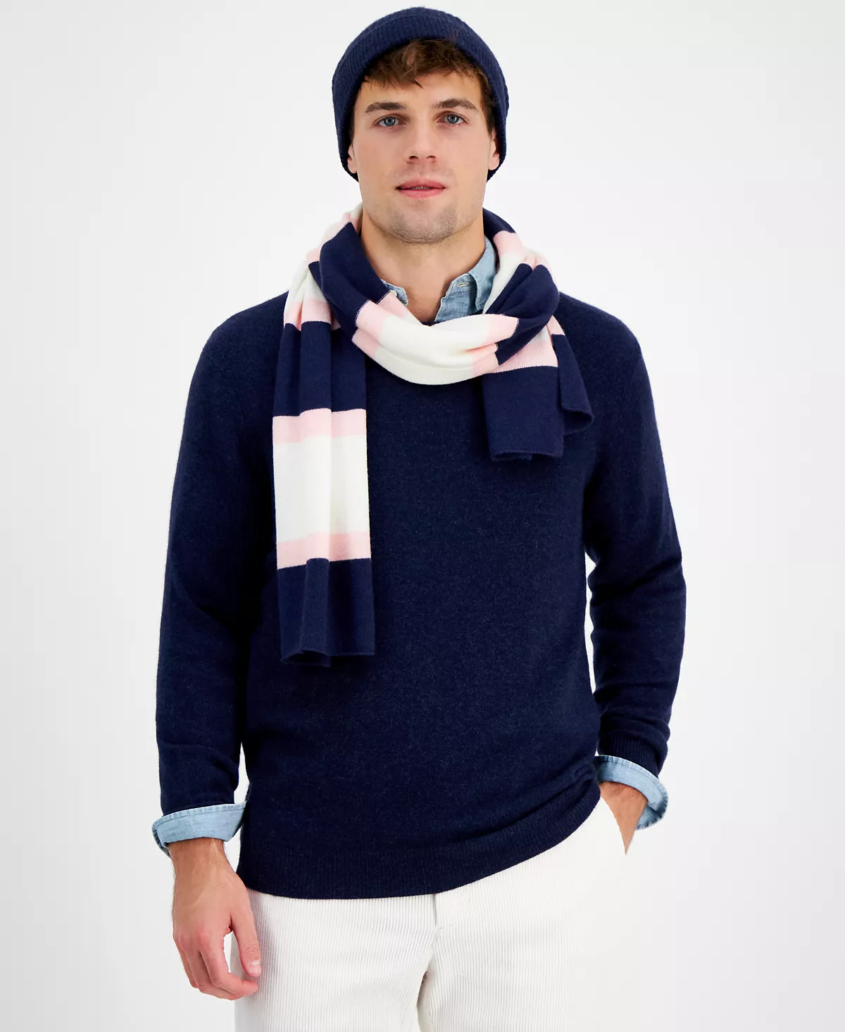 Подарочный набор мужских кашемировых свитеров созданный для Macys 19890₽