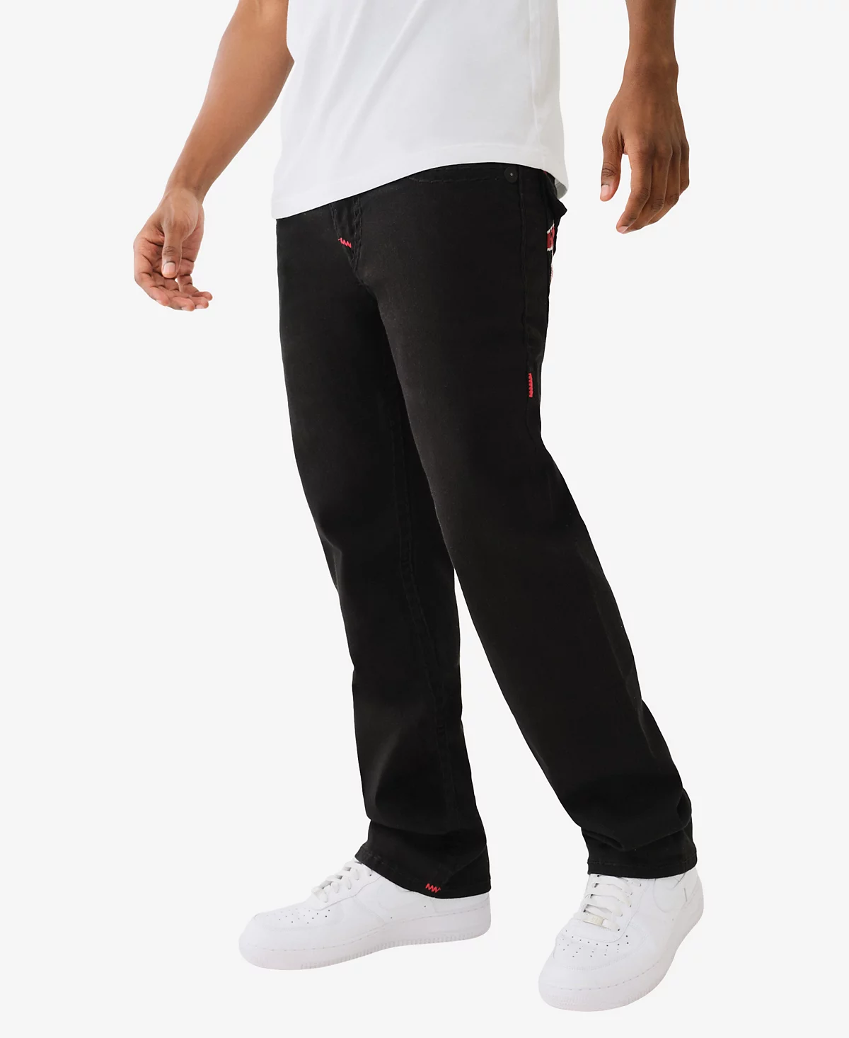 Мужские джинсы Ricky Straight Super T с клапаном от True Religion 47390₽