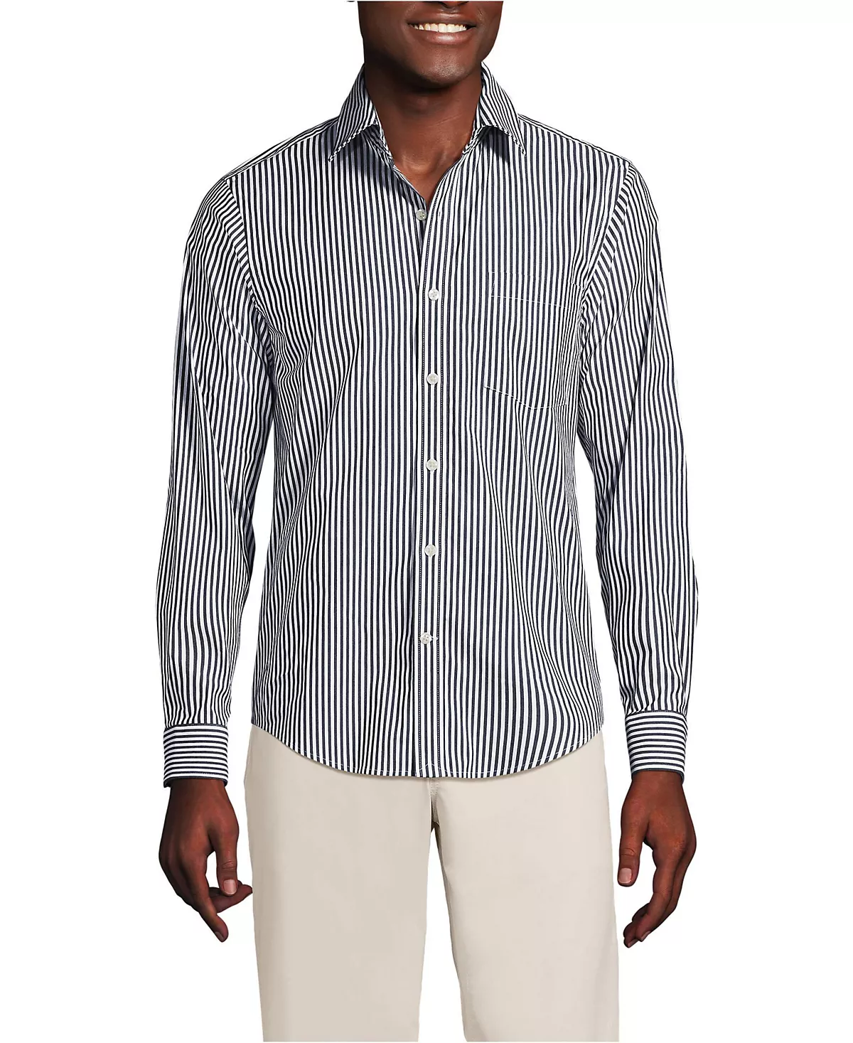 Мужская рубашка Travel Kit традиционного покроя с длинным рукавом 8590₽