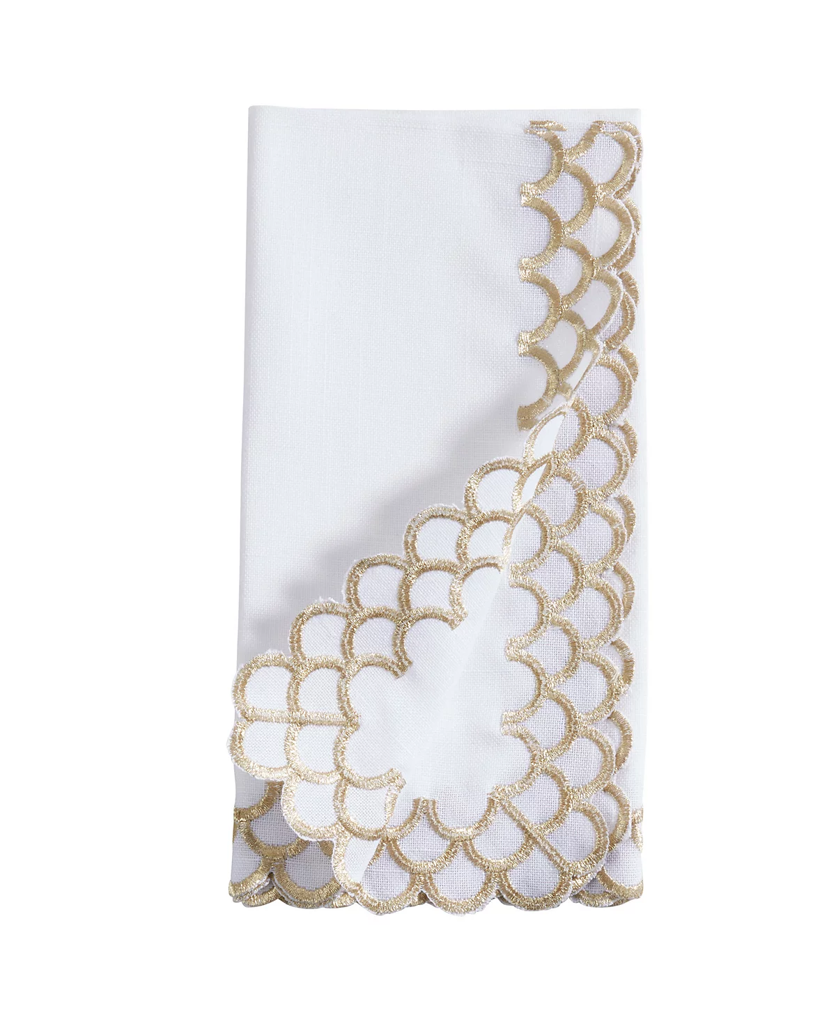 Набор салфеток Saro Lifestyle с фестончатыми краями, 4 штуки, 20