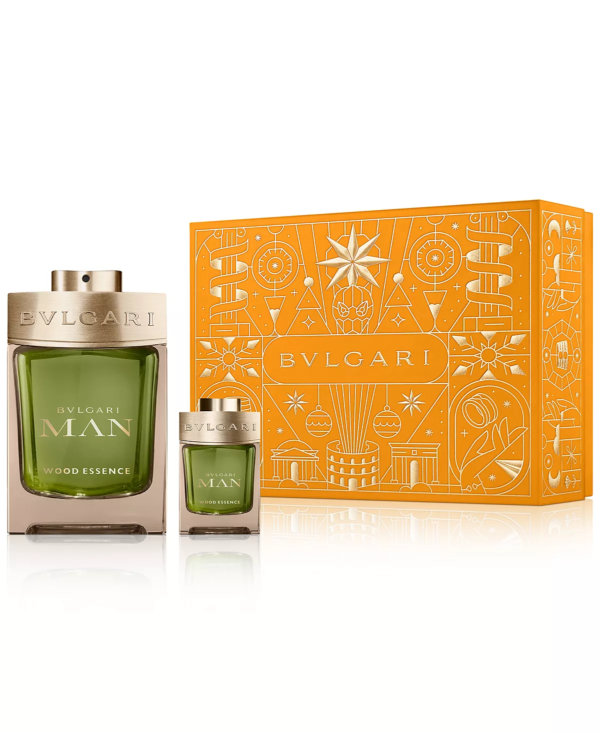  Мужской набор из 2 предметов Подарочный набор Man Wood Essence Eau de Parfum Jumbo