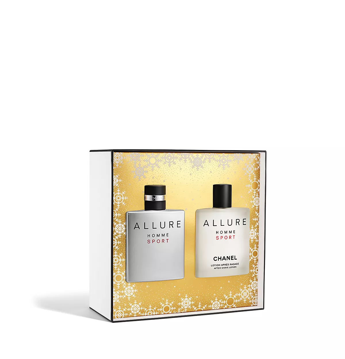  Мужской набор из 2 предметов Набор туалетной воды и лосьона после бритья ALLURE HOMME SPORT