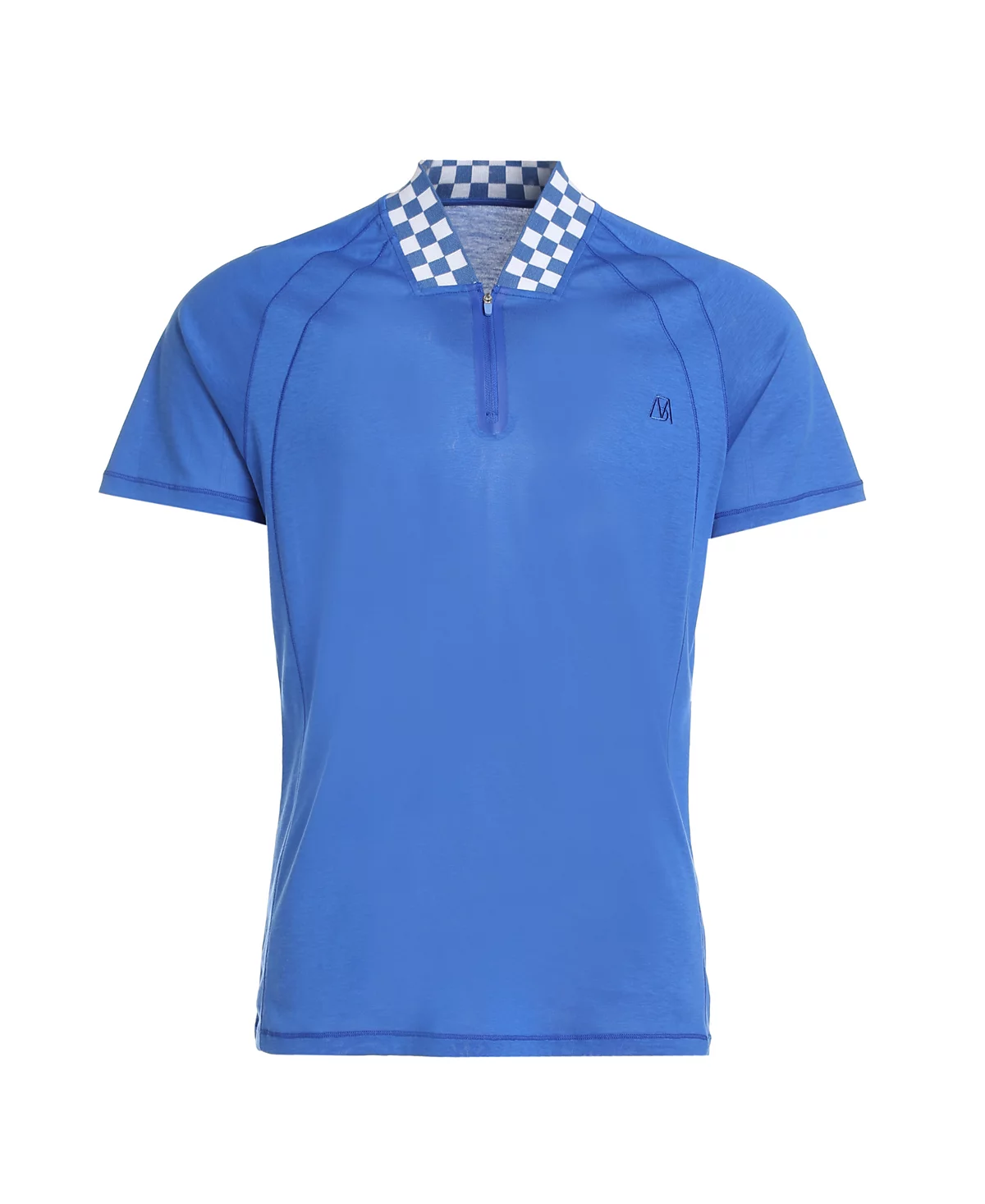 Мужской топ с клетчатым воротником Bellemere