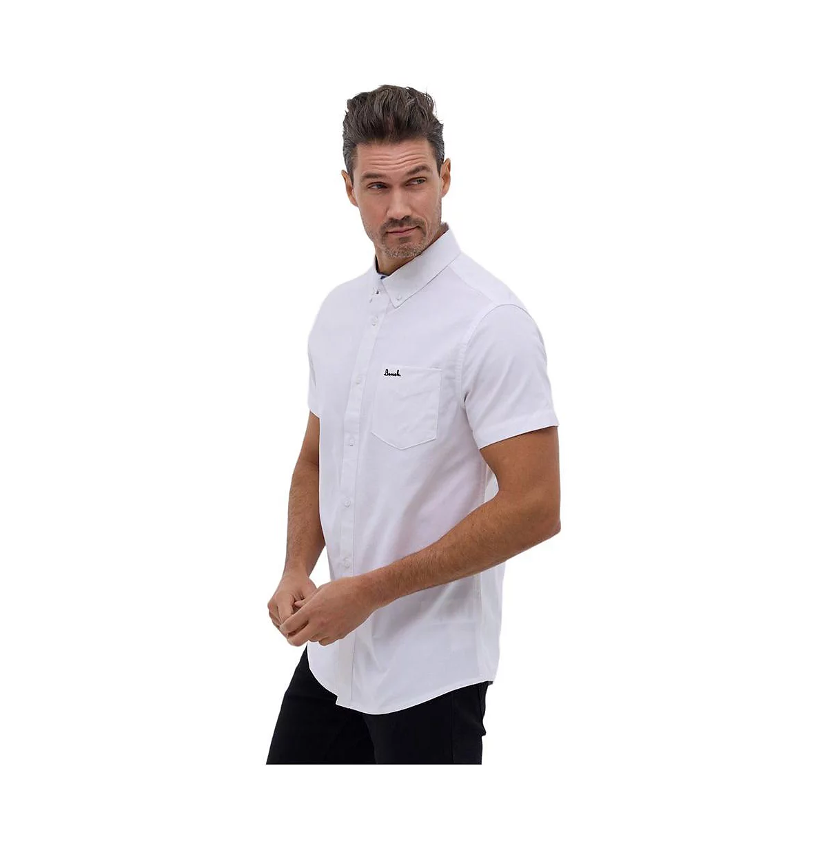 Оксфордская рубашка Bowdon с коротким рукавом 4090₽