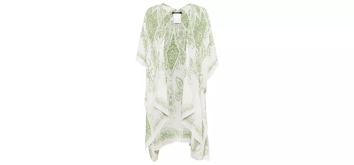 Пыльник с принтом в стиле бохо