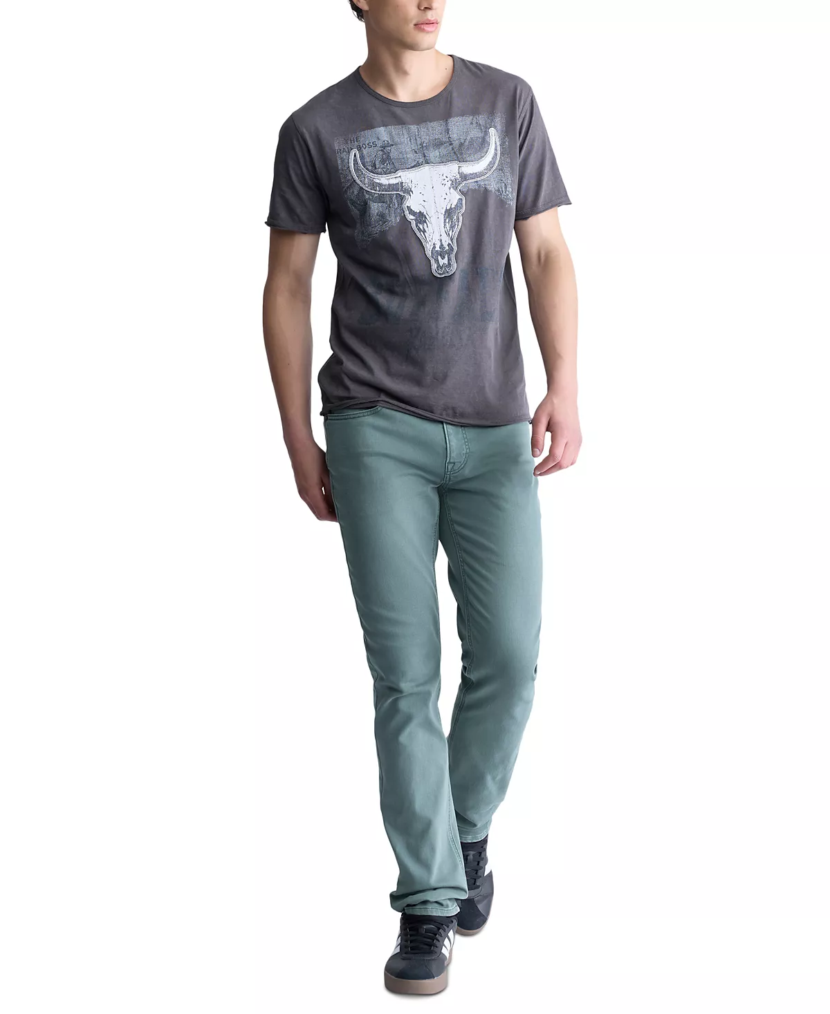 Мужская футболка с изображением черепа быка Тилтона 4490₽