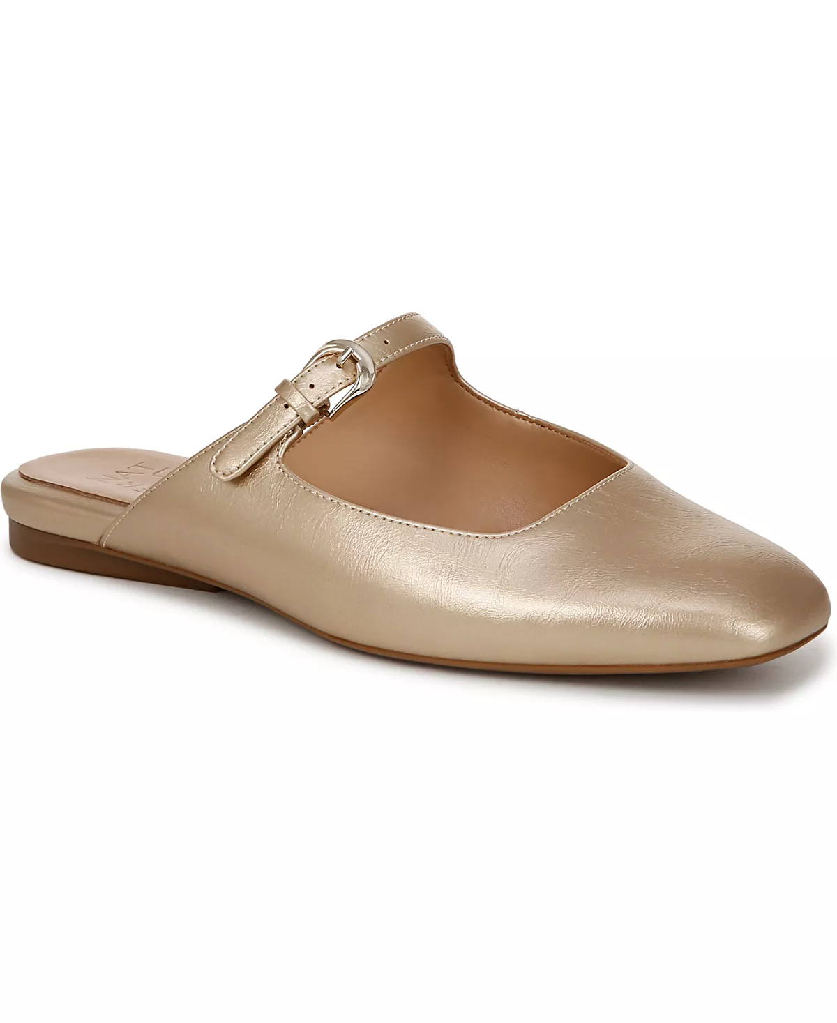 Женские шлепанцы с квадратным носком в виде яблока 16890₽