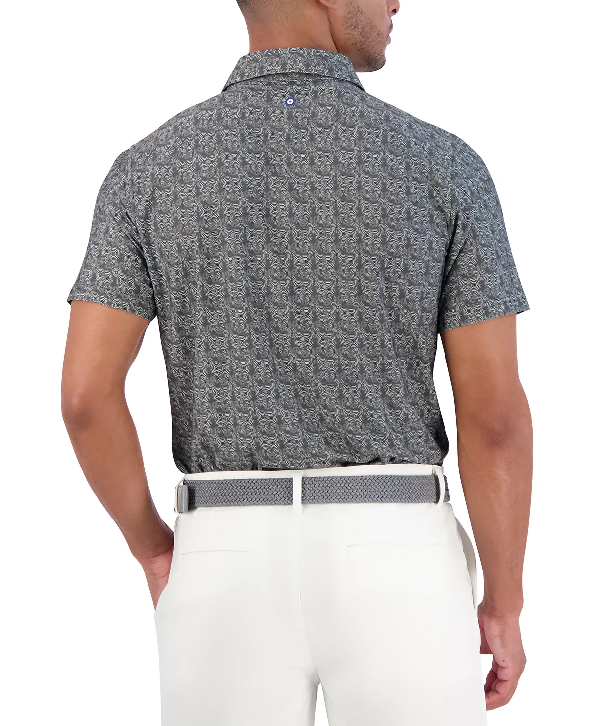 Психоделический шлем Бена Шермана Технологичный трикотаж Спортивное поло в обтяжку 14990₽