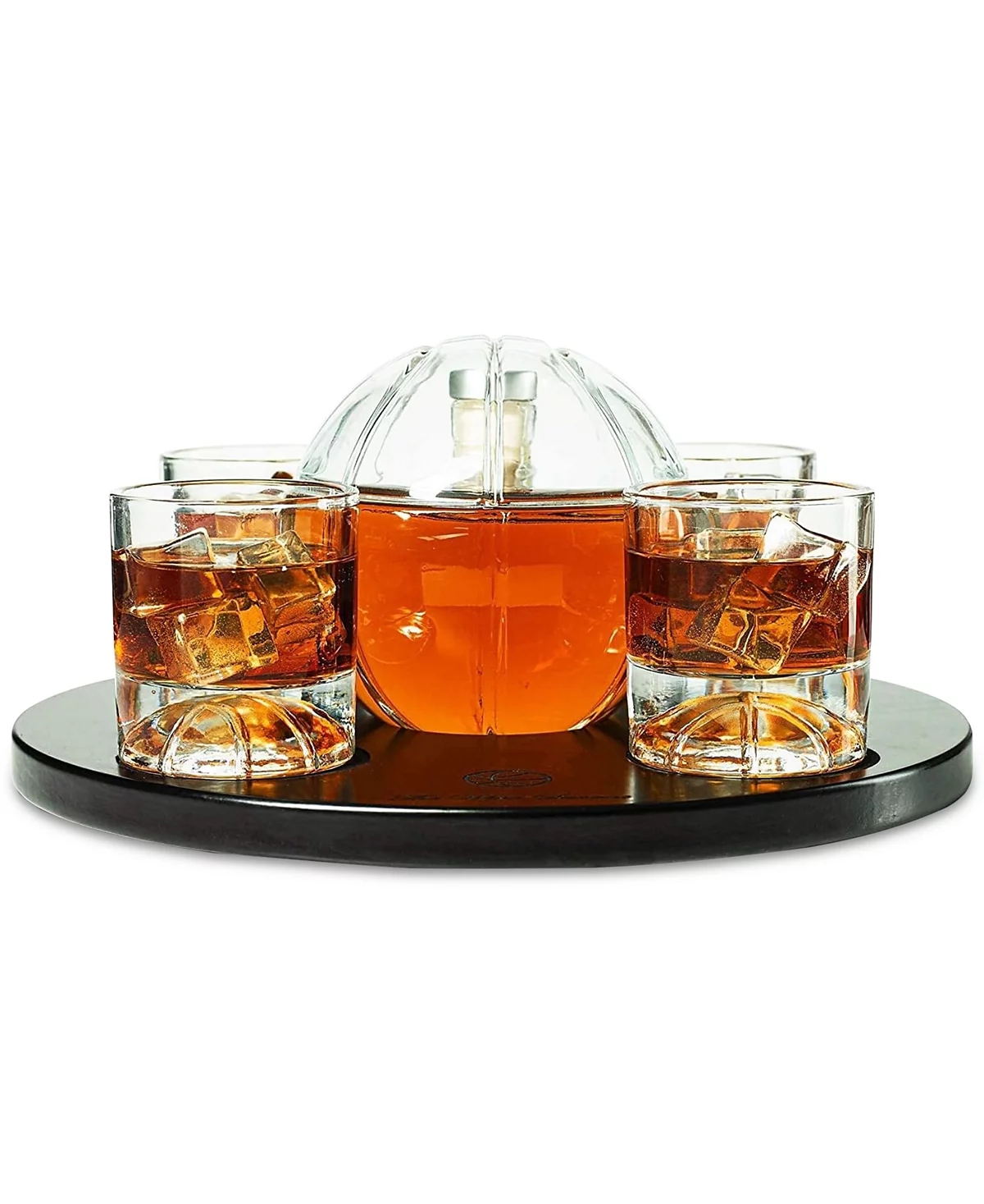 Набор баскетбольных графинов и бокалов Wine Savant с подносом