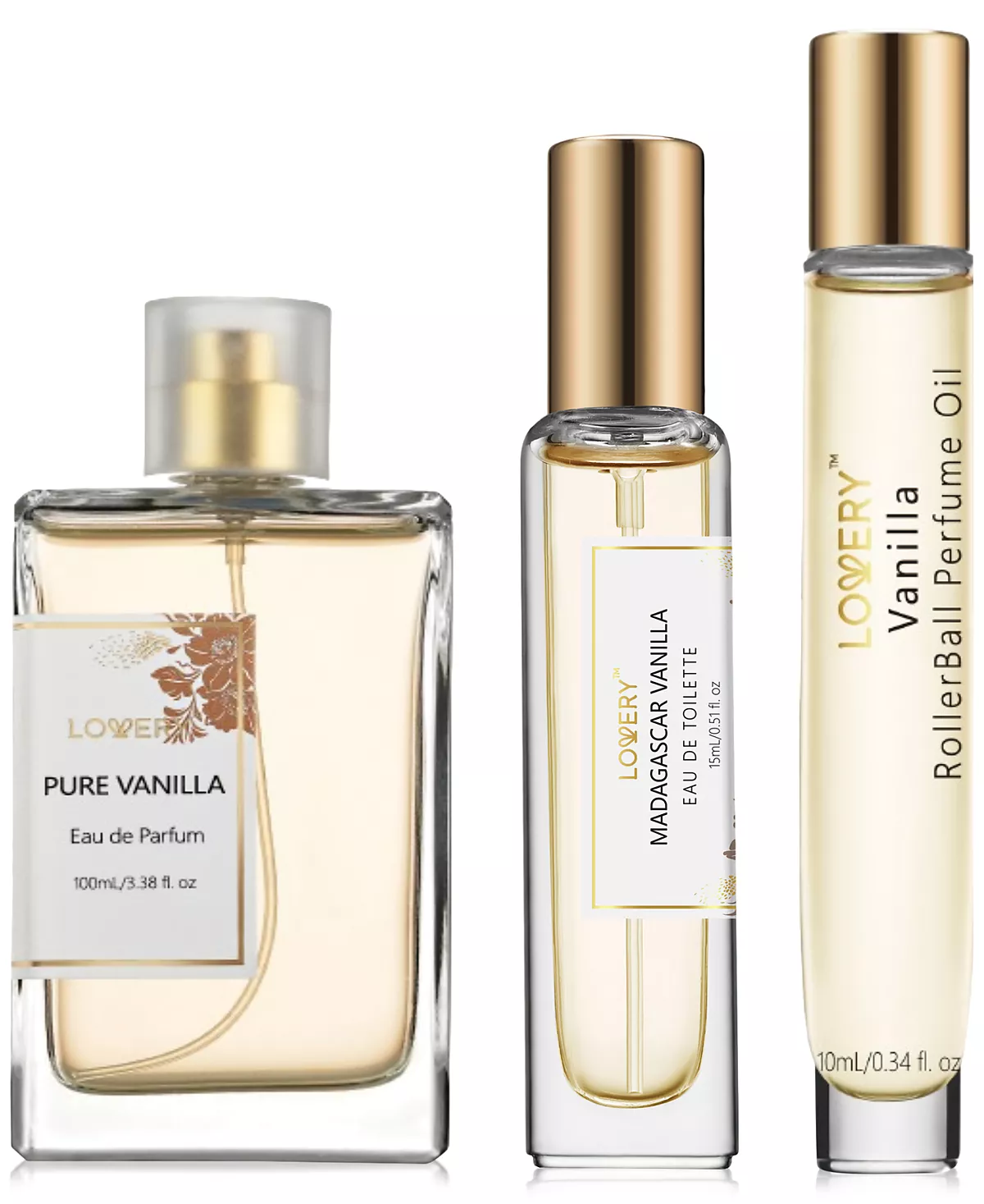 Подарочный набор с ароматом ванили из 3 предметов 10690₽