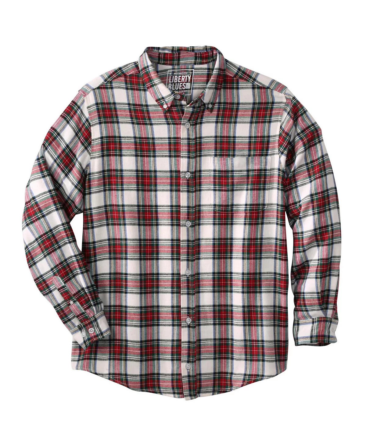 Фланелевая рубашка KingSize Big - Tall Liberty Blues by