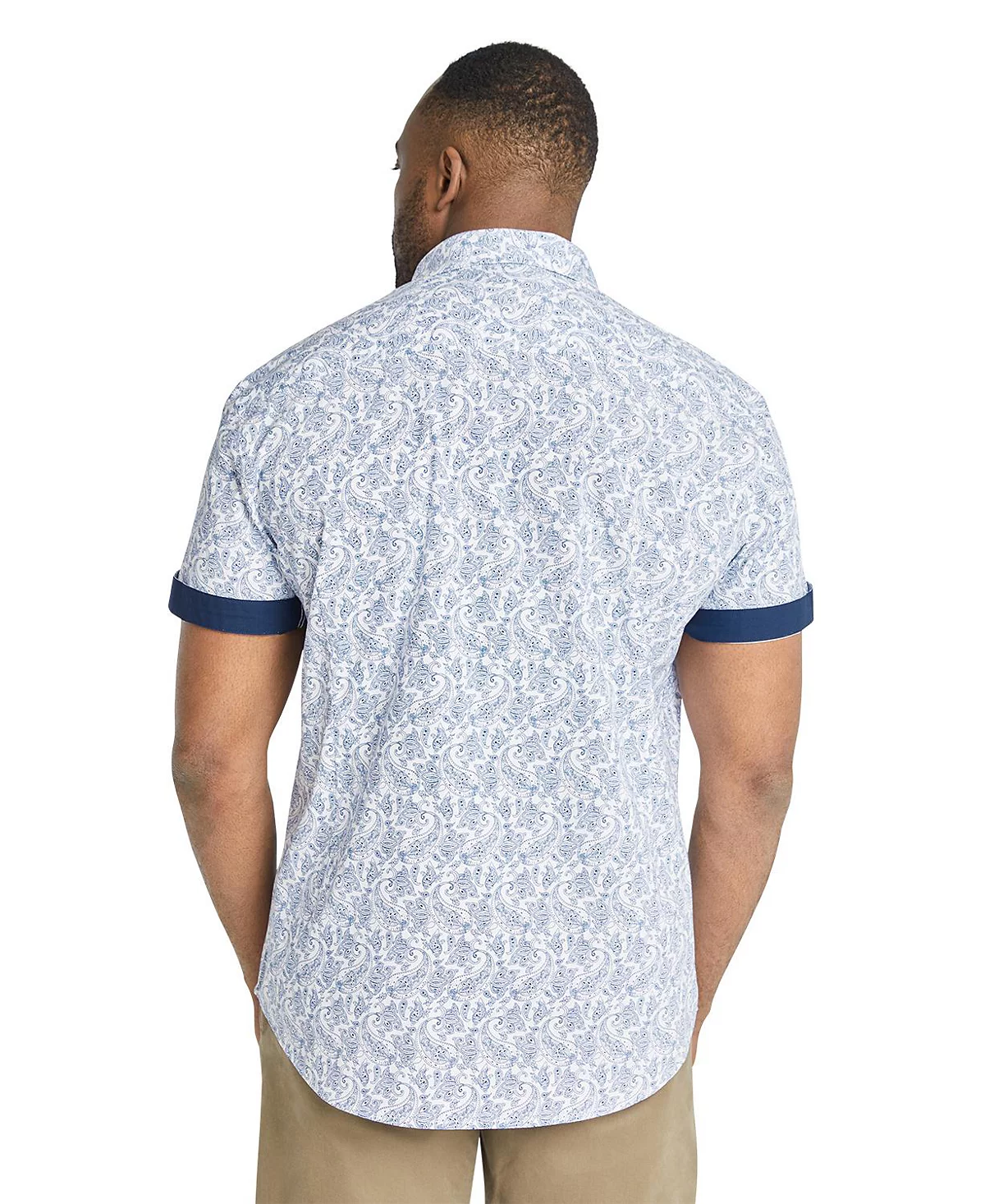 Рубашка Джонни Бигга Big - Tall Barron с рисунком Пейсли 11190₽