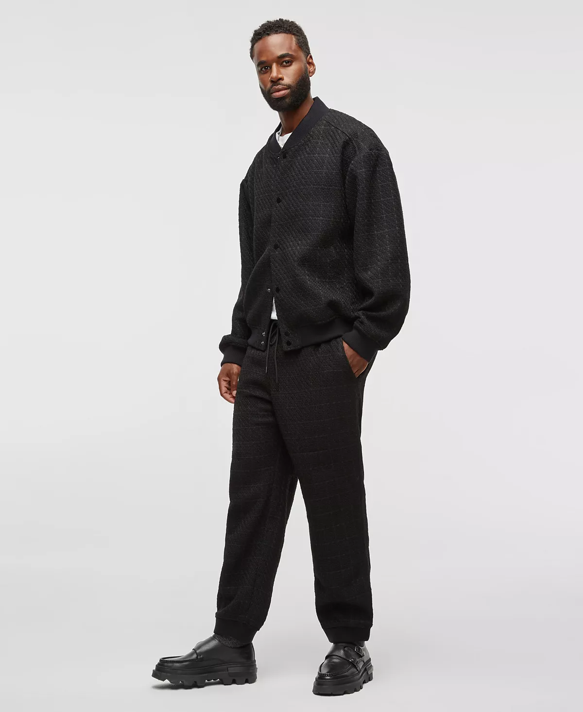 Мужская твидовая куртка-бомбер эксклюзивно в Macys 14790₽