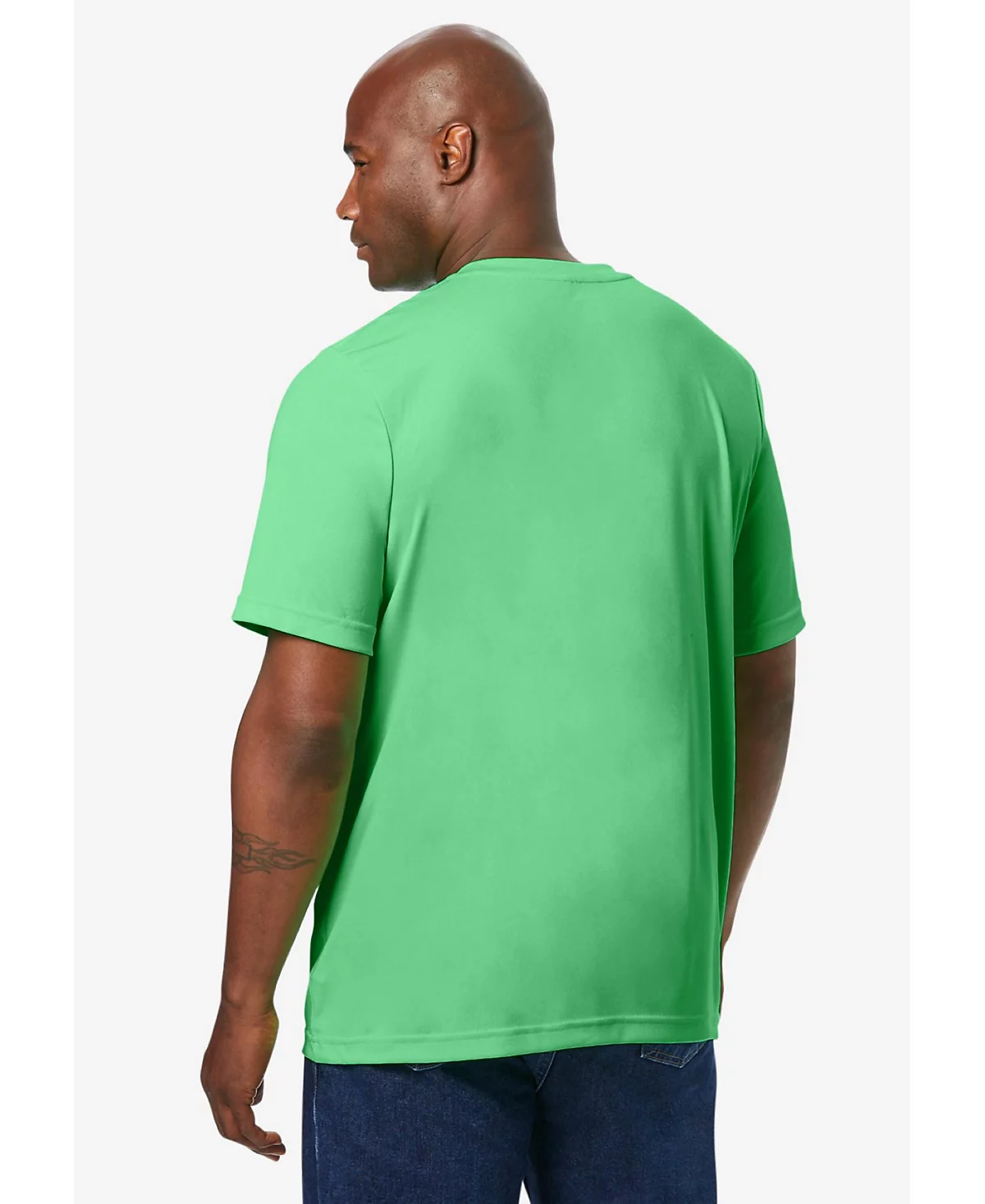 Футболка с круглым вырезом KingSize Big - Tall без пота