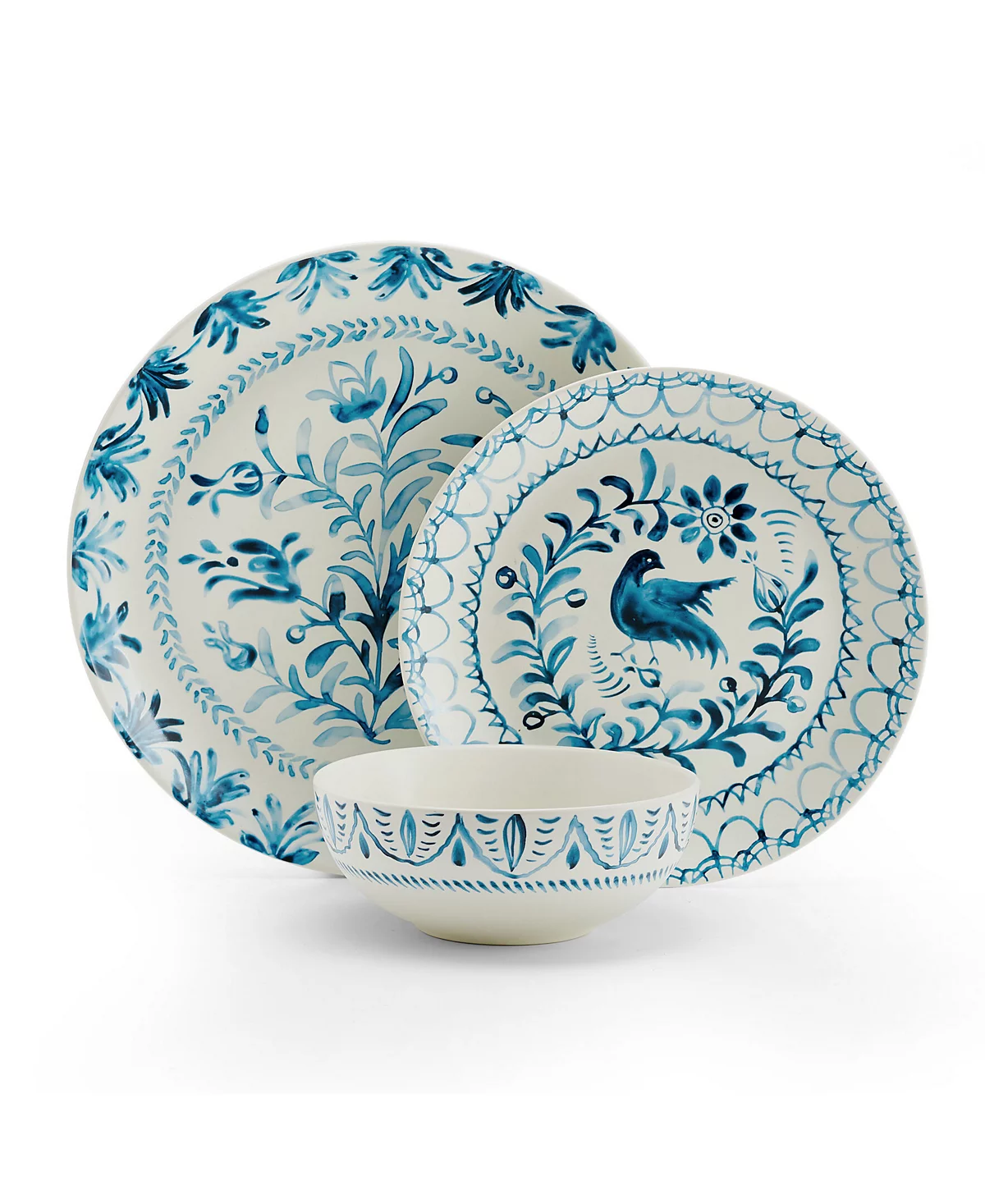 Набор посуды Fitz and Floyd Sicily из 12 предметов, сервиз на 4 персоны