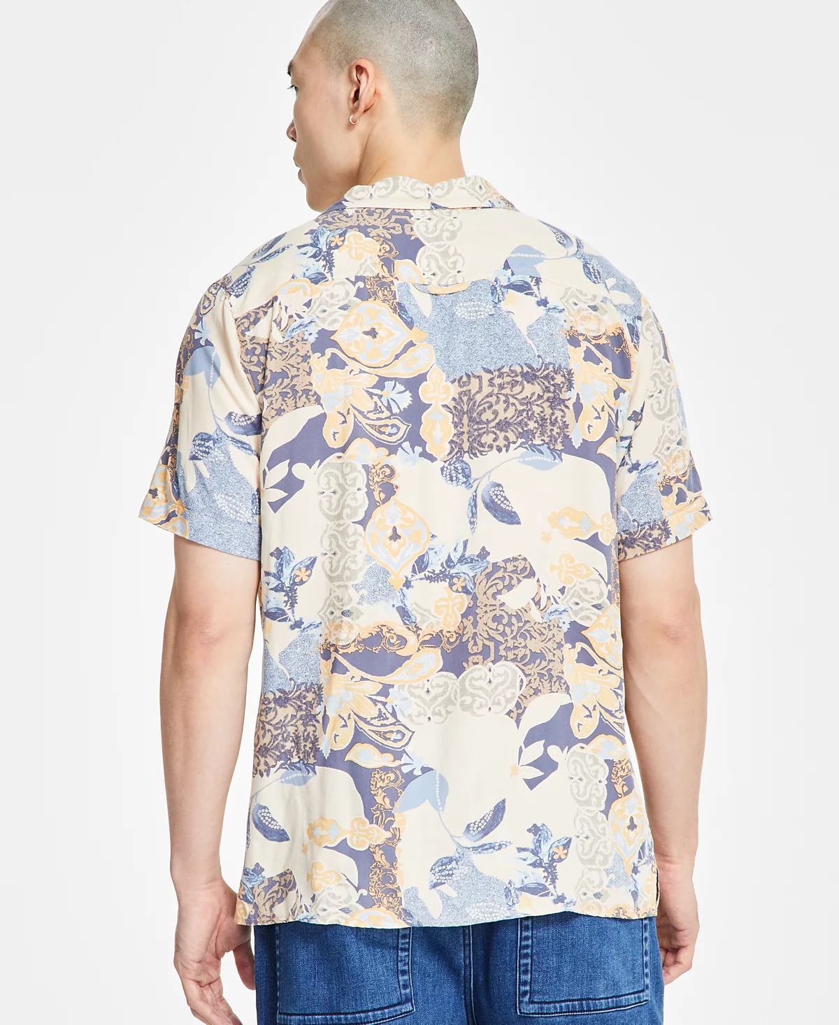 Мужская рубашка с рисунком Sun Stone эксклюзивно в Macys 6090₽